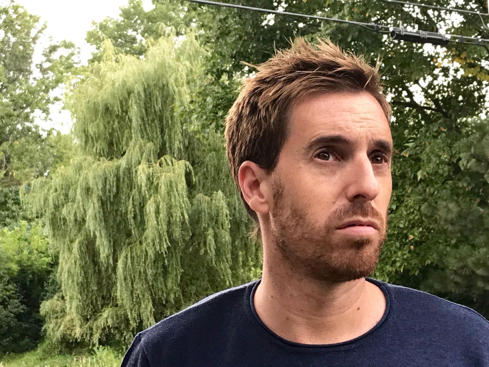 El médium Mikel Lizarralde.