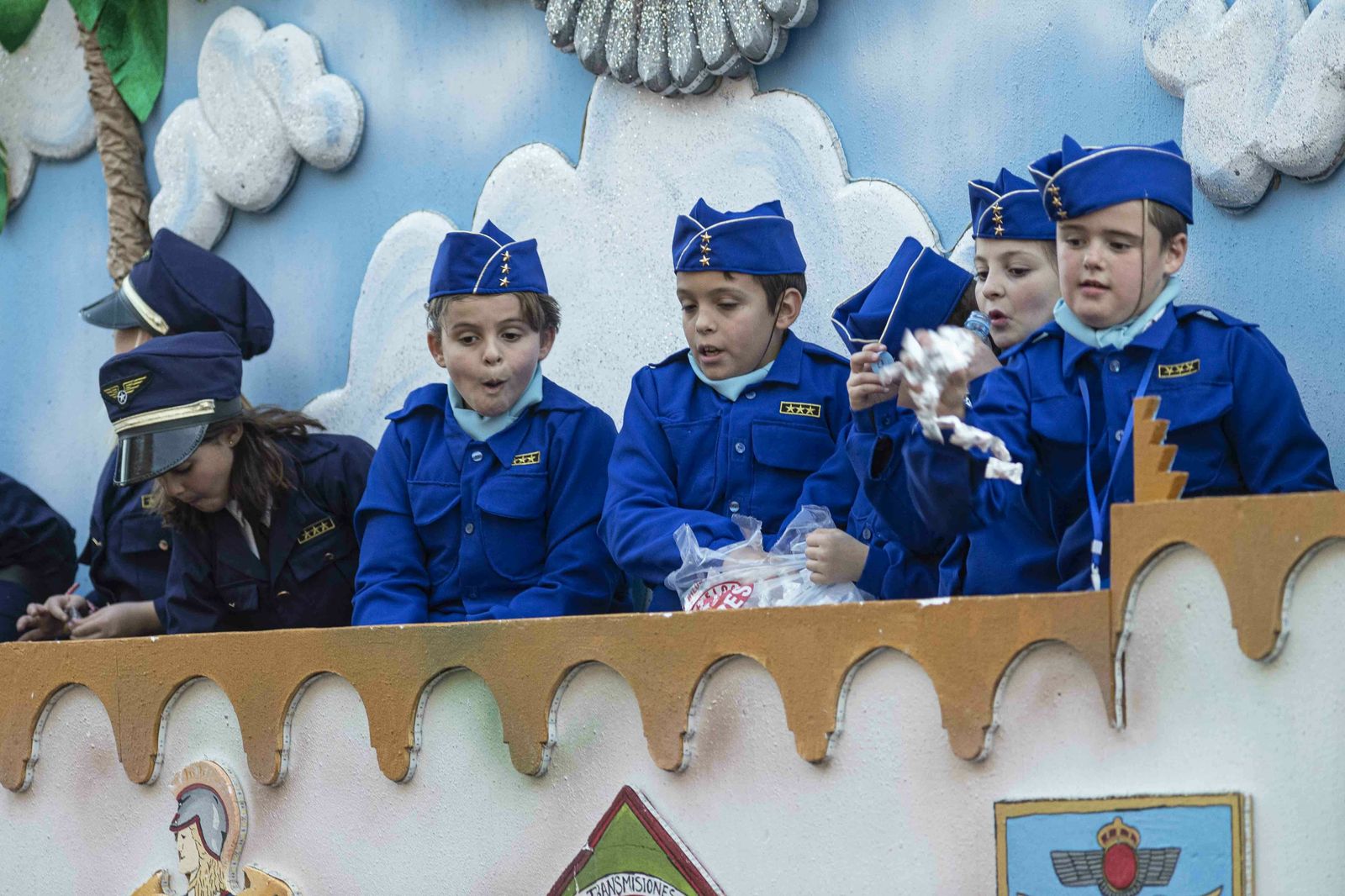 La Cabalgata de los Reyes Magos de Sevilla, en imágenes