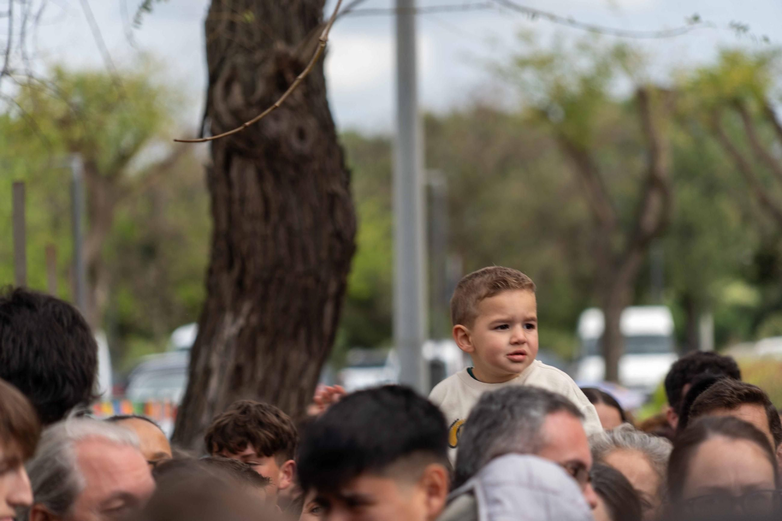 Martes Santo: Imágenes de la procesión de La Sentencia