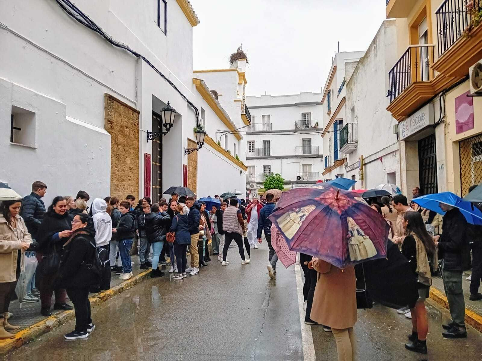 Las imágenes del Lunes Santo en Chiclana 2024: El Perdón y Humildad y Paciencia
