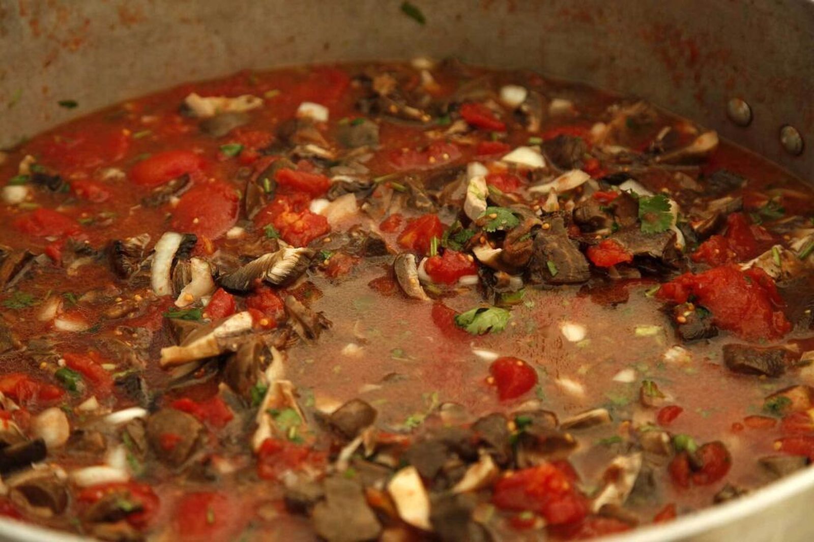 Picadillo de gurumelos