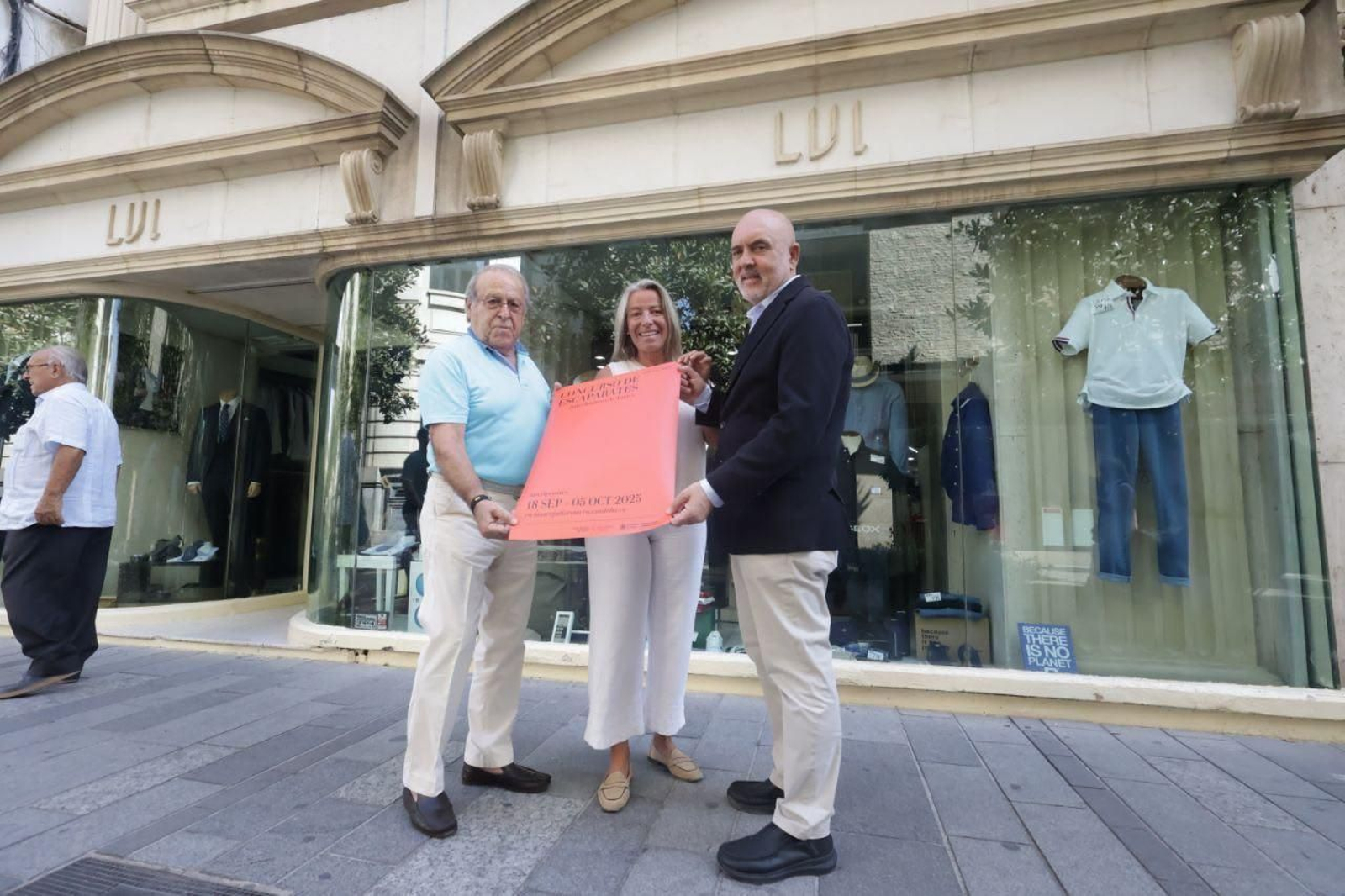 Presentación del concurso de escaparates en comercios.