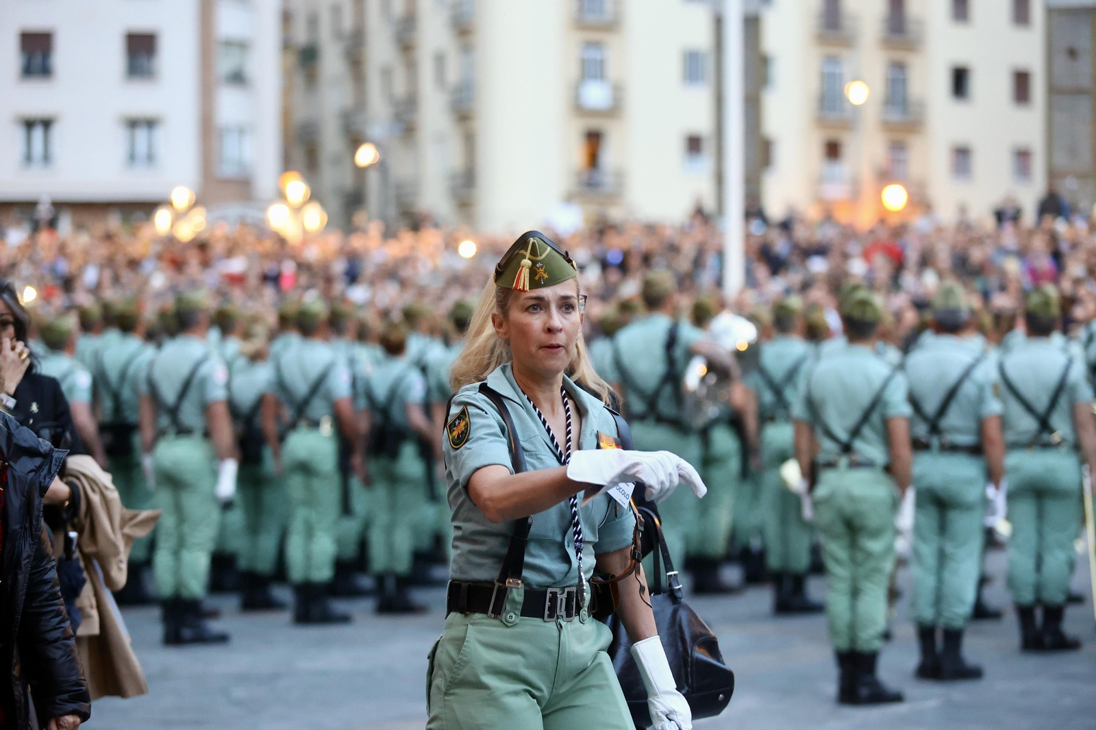 Las fotos de la procesión de Mena con la Legión en el Jueves Santo en Málaga