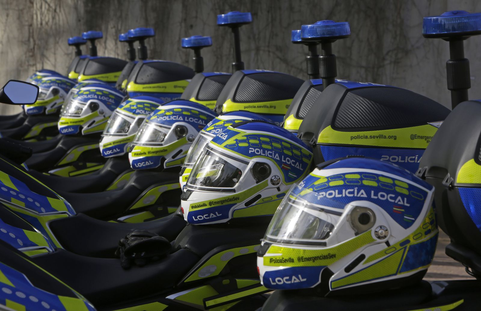 PRESENTACION DE LAS NUEVAS MOTOS PARA LA POLICIA LOCAL