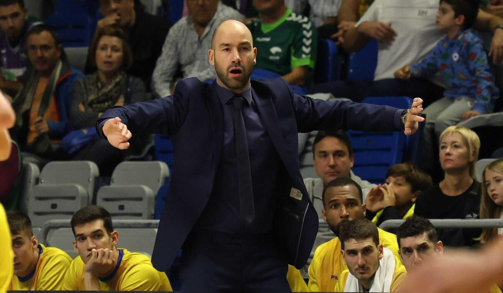 El Unicaja-Peristeri, en fotos