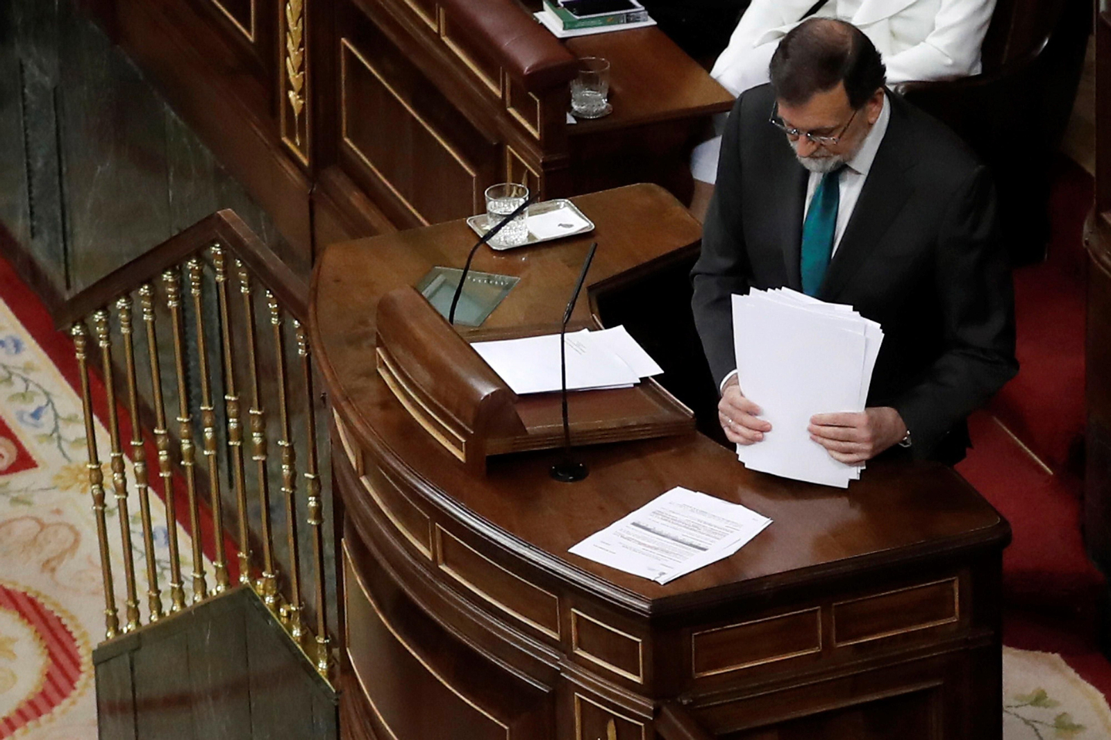 El debate de la moción de censura a Rajoy, en imágenes