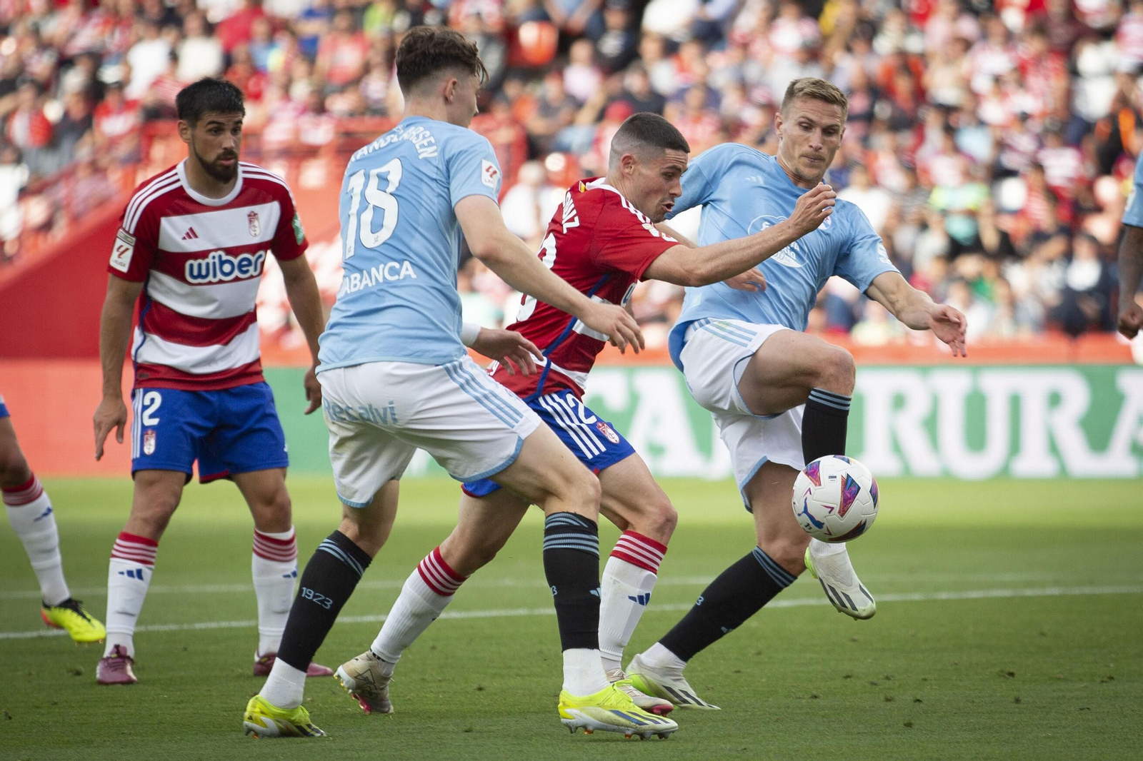 Las mejores imágenes del Granada CF-Celta de Vigo