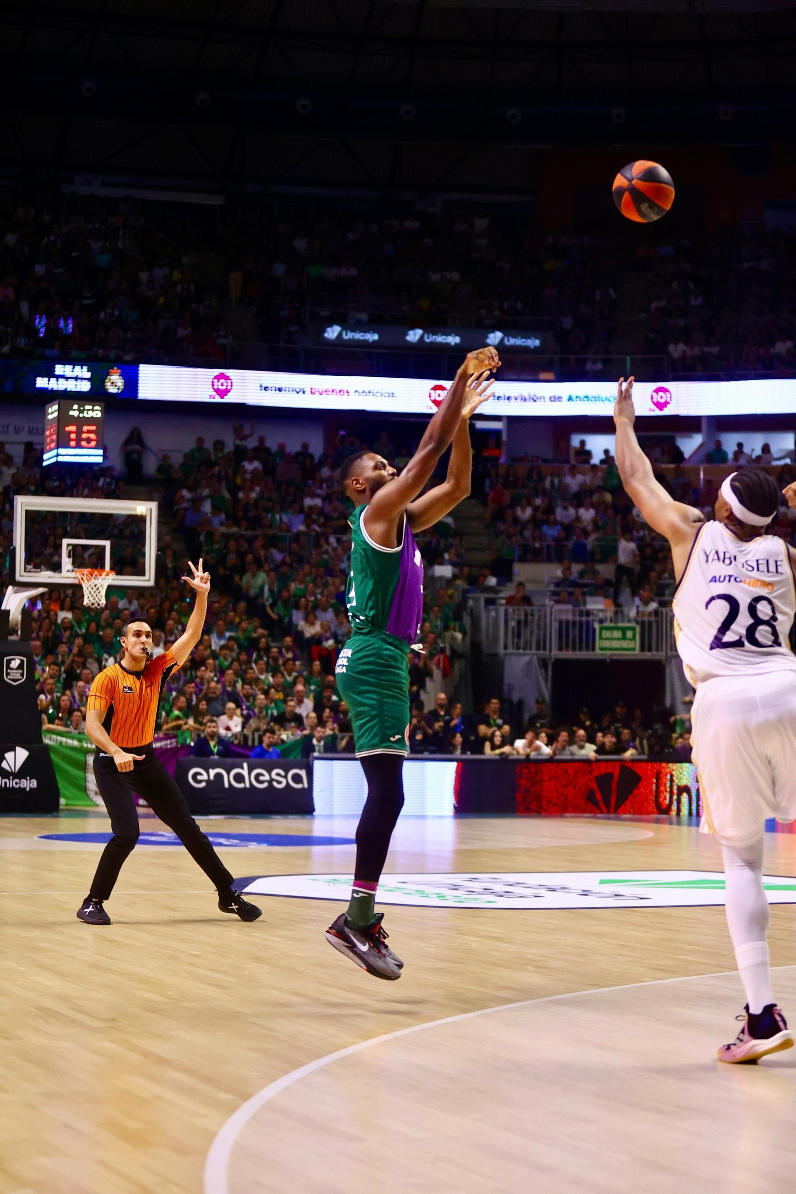 Las fotos del Unicaja Baloncesto - Real Madrid