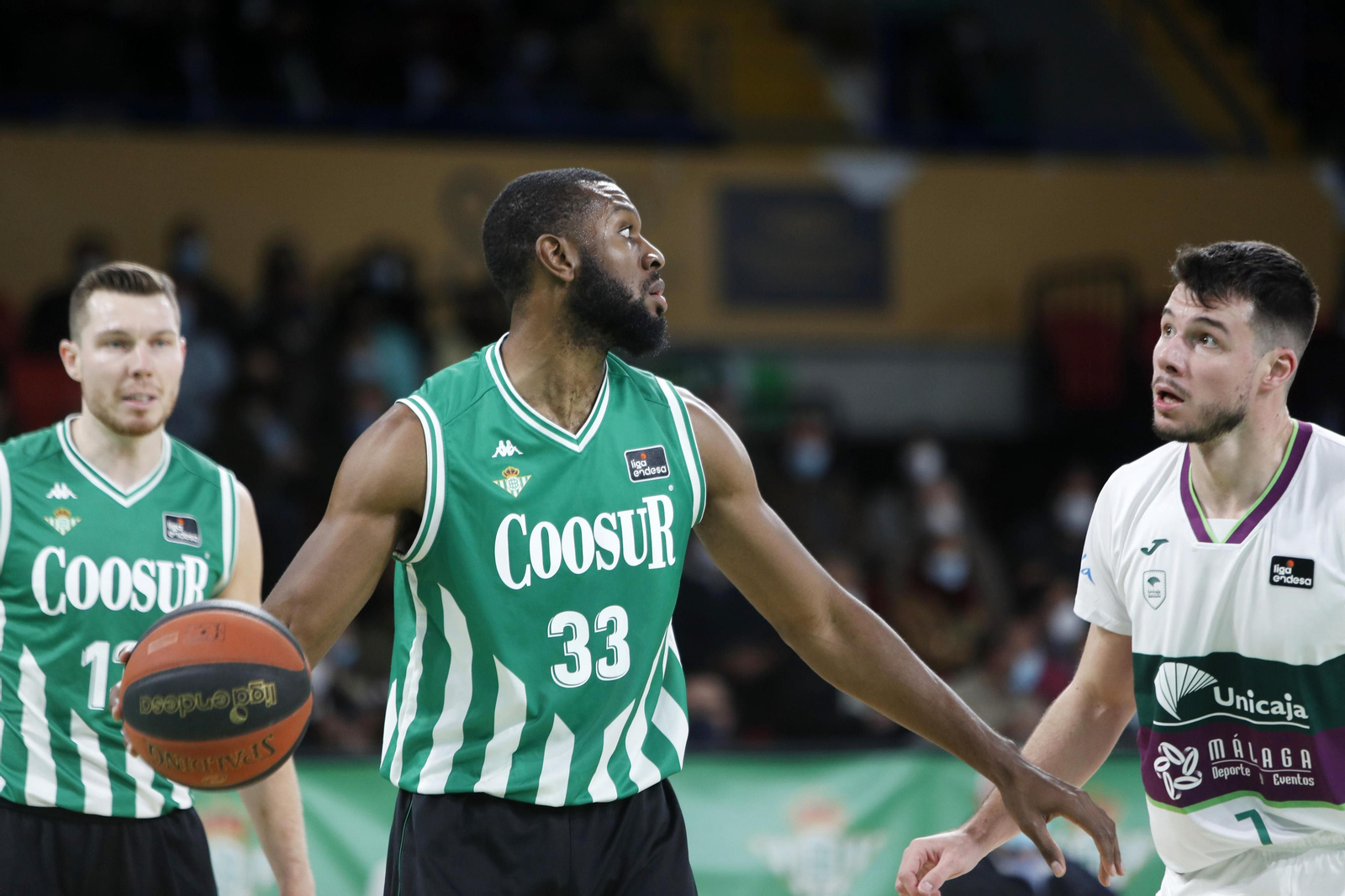 El Real Betis - Unicaja, en fotos