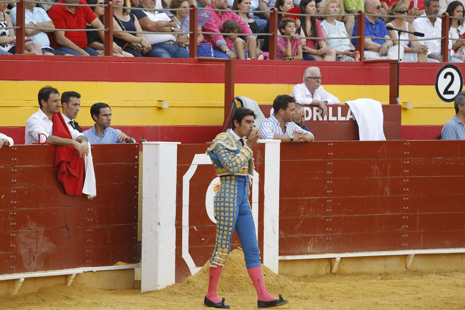 Fotogalería corrida toros Feria Santa Ana-Roquetas de Mar-El Juli-Perera-Aguado