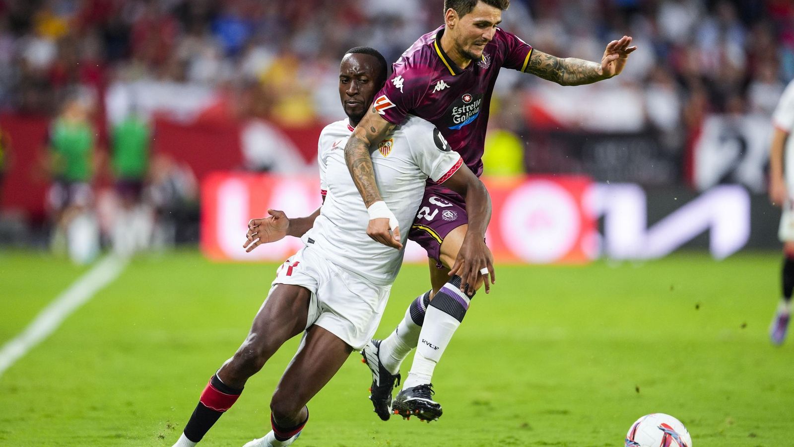 Las imágenes del Sevilla-Valladolid