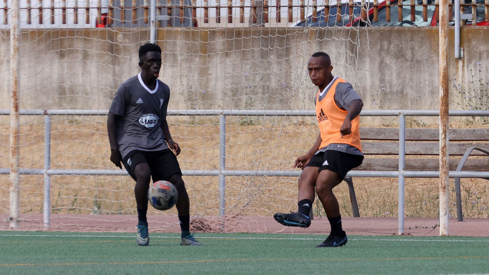 Entrenamiento del Xerez CD en la Granja