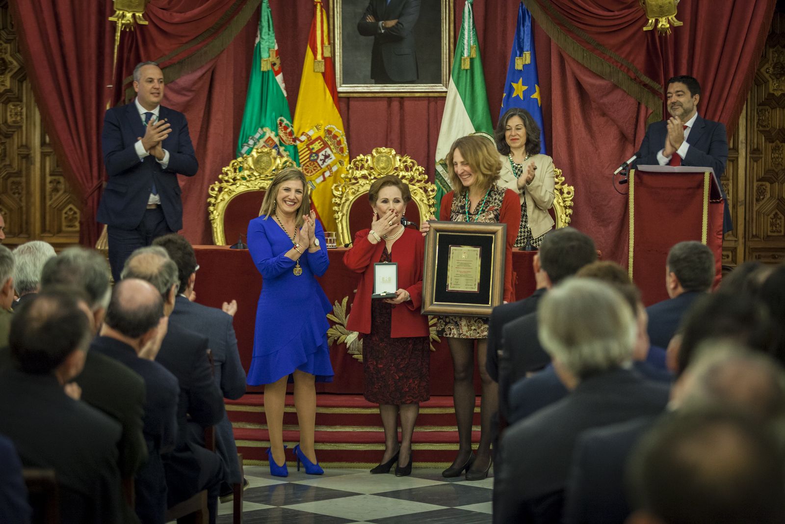 Imágenes de la entrega de la Medallas de la provincia