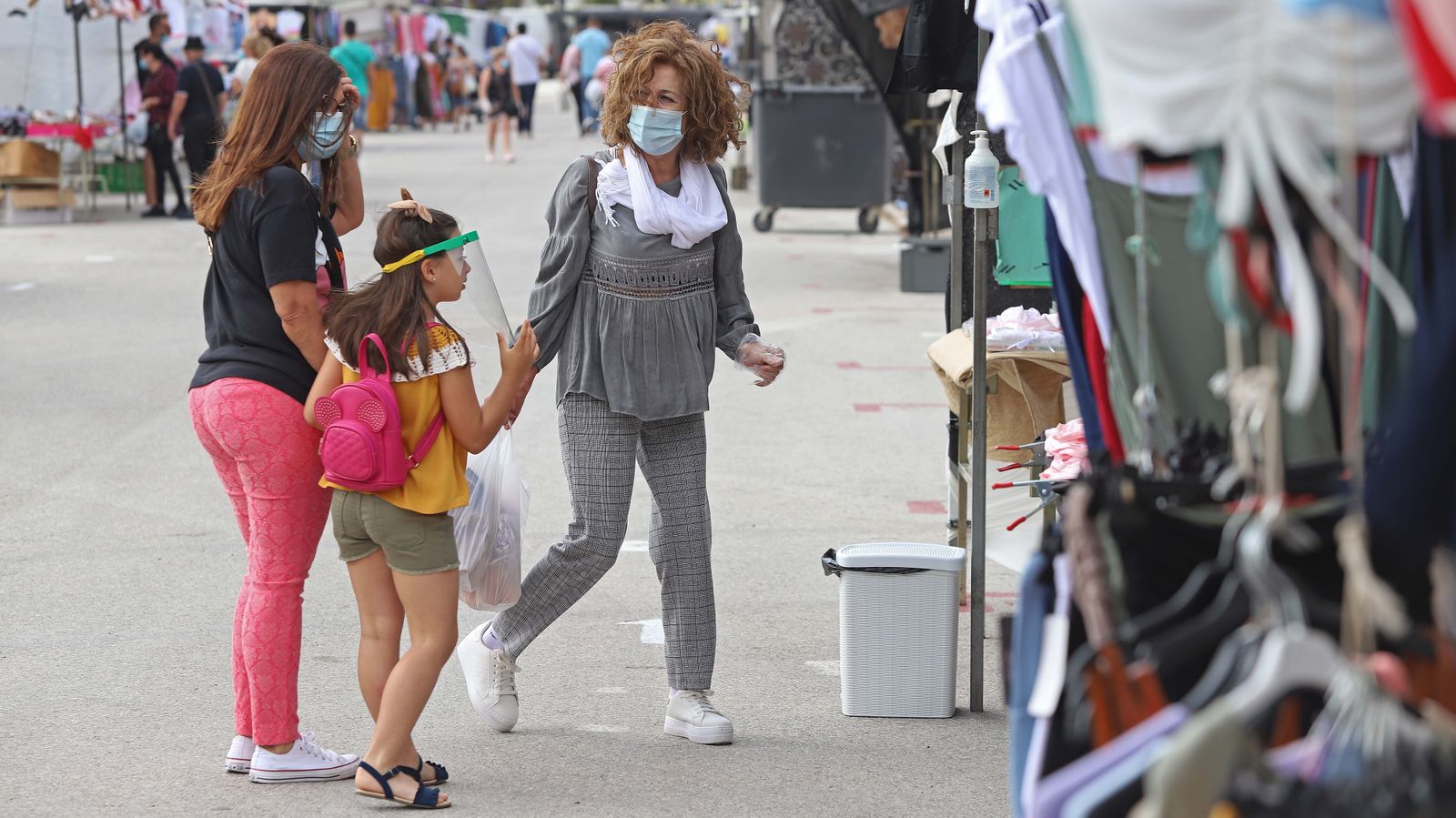 Reapertura del mercadillo de Los Barrios