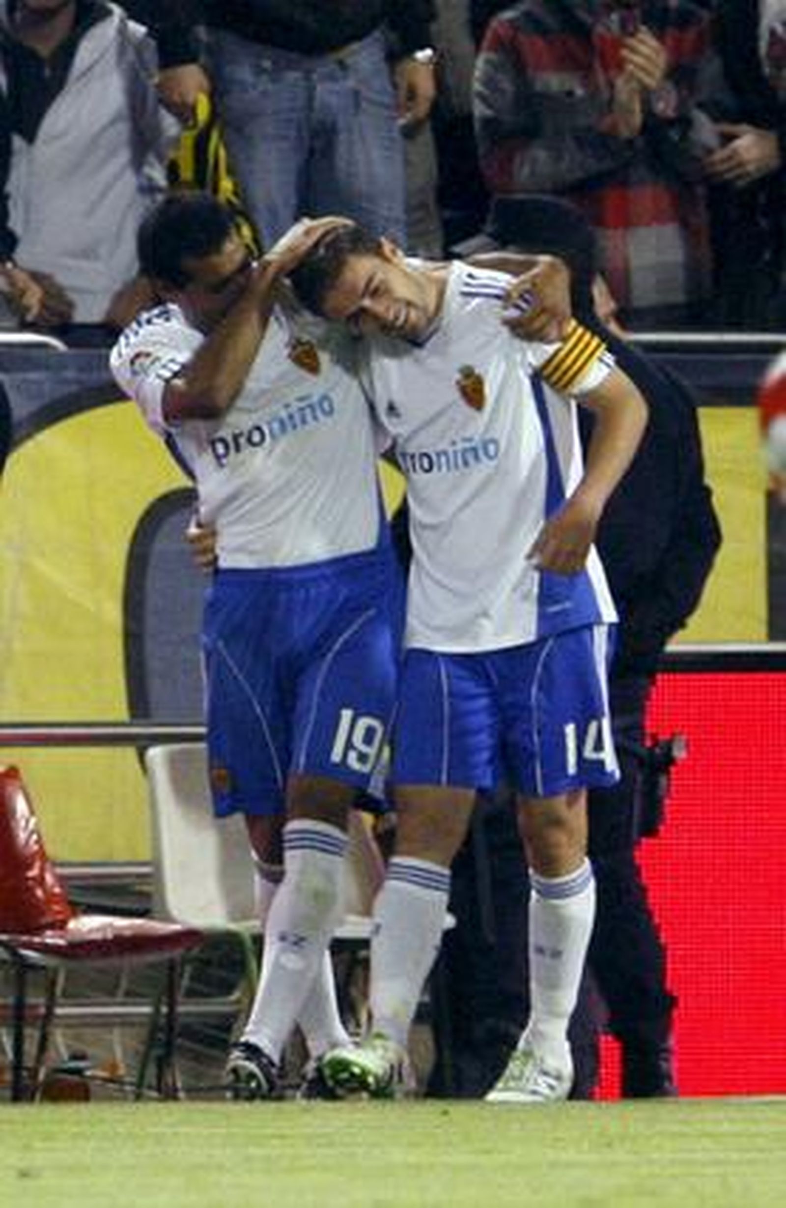 Los de Oltra, más colistas tras perder un crucial encuentro ante el Zaragoza.

Foto: Javier Cebollada/ EFE