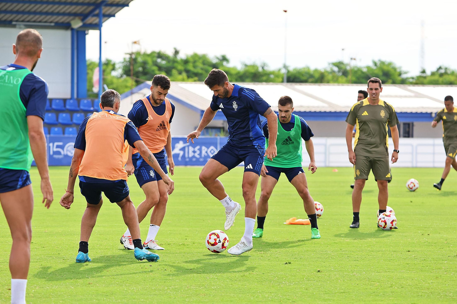 Entrenamiento del Recreativo de Huelva