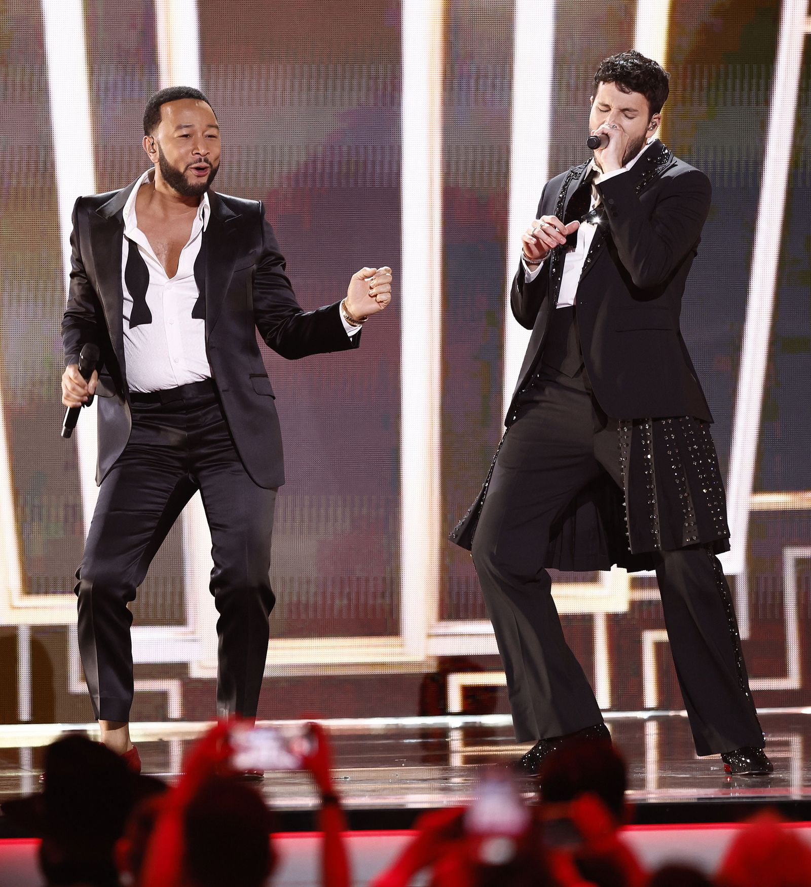 La alfombra roja de los Grammy latinos