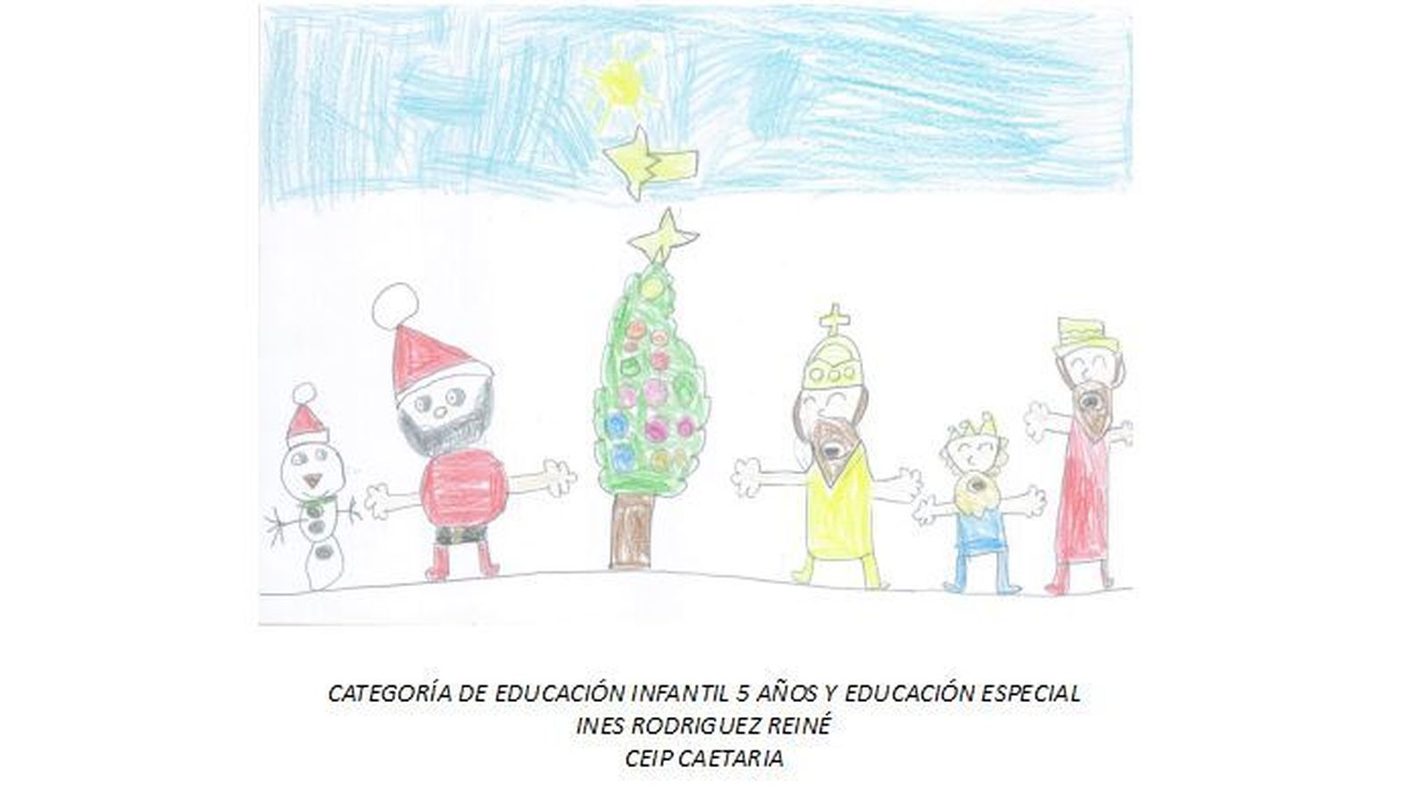 Los ganadores del concurso Dibuja y Pinta la Navidad de Algeciras