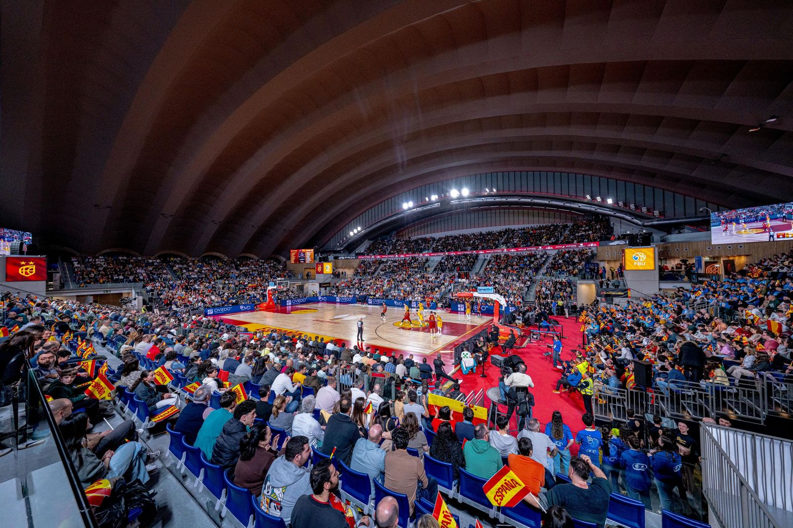 Las mejores fotos del España-Ucrania de baloncesto