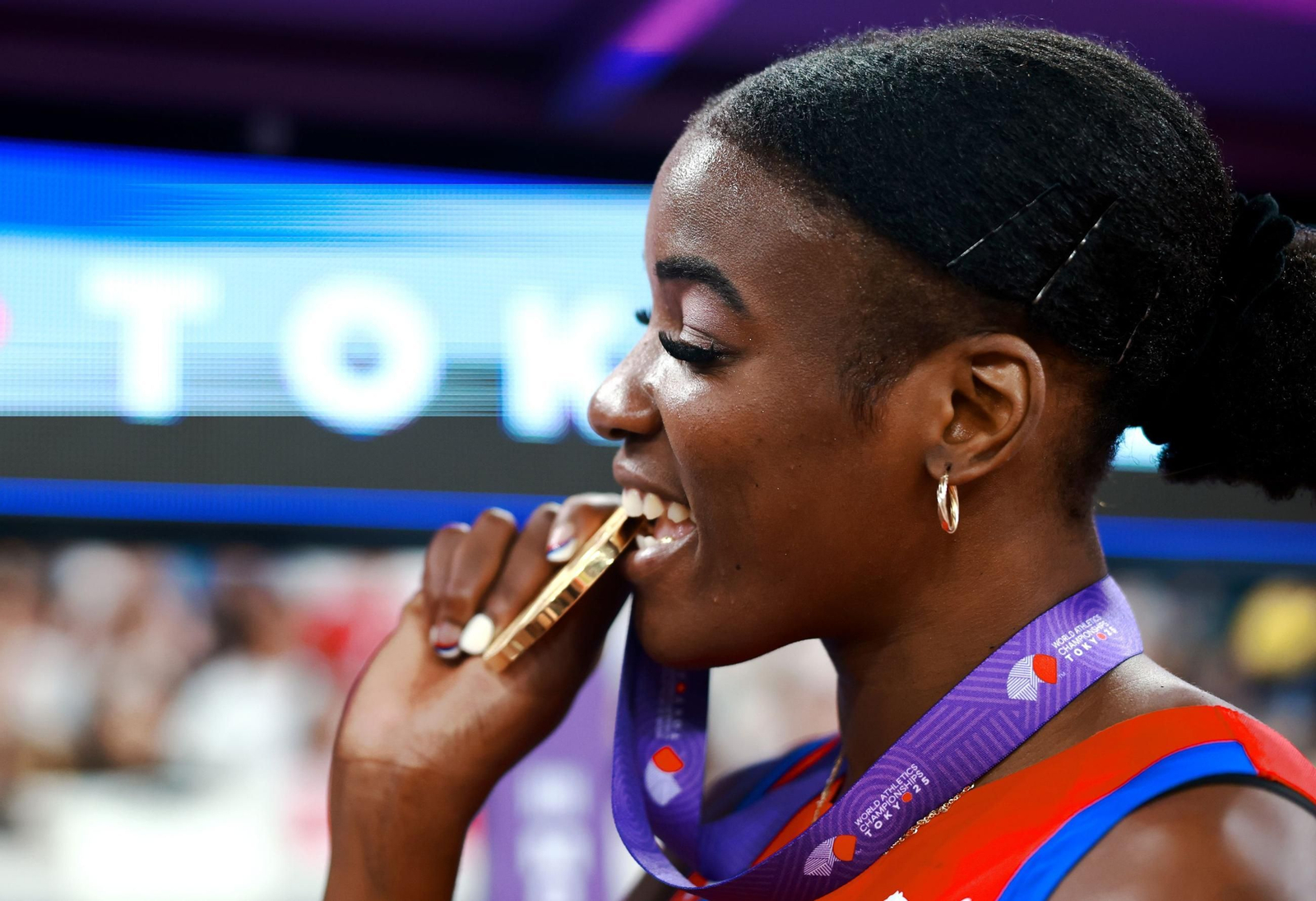 Las fotos del prometedor triunfo de Attaoui y del resto de la jornada del Mundial de Atletismo