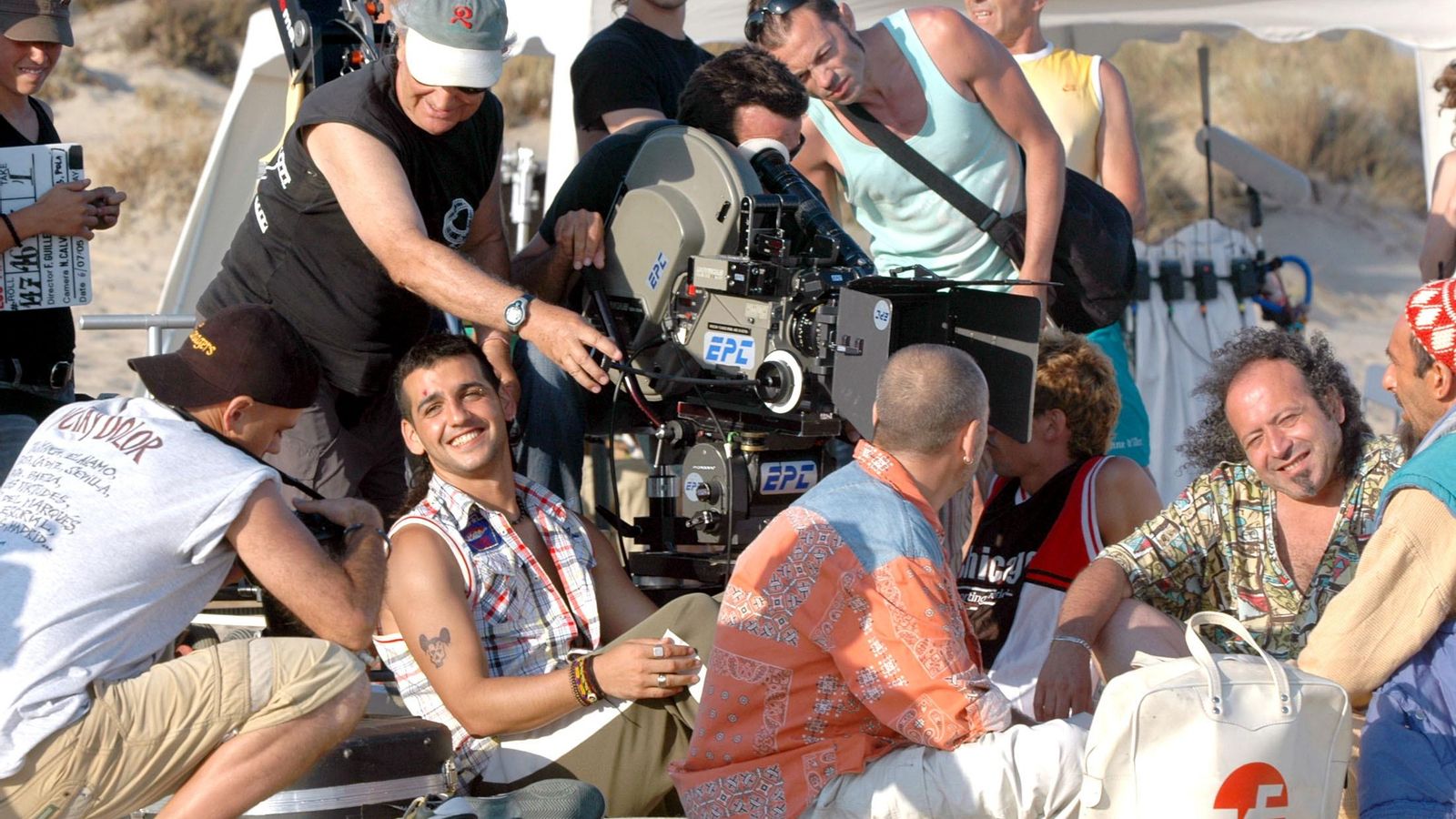 'Los Mánagers' rodaje en Nueva Umbría, Lepe