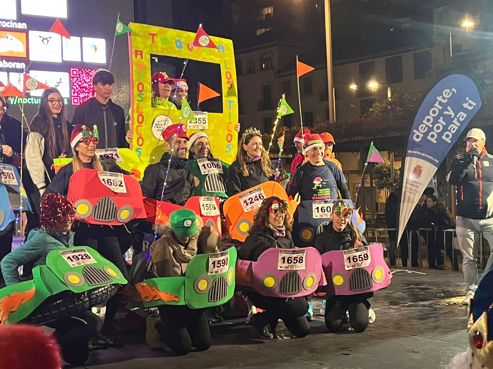 Las mejores imágenes de la 32º Carrera Nocturna de Disfraces de Granada
