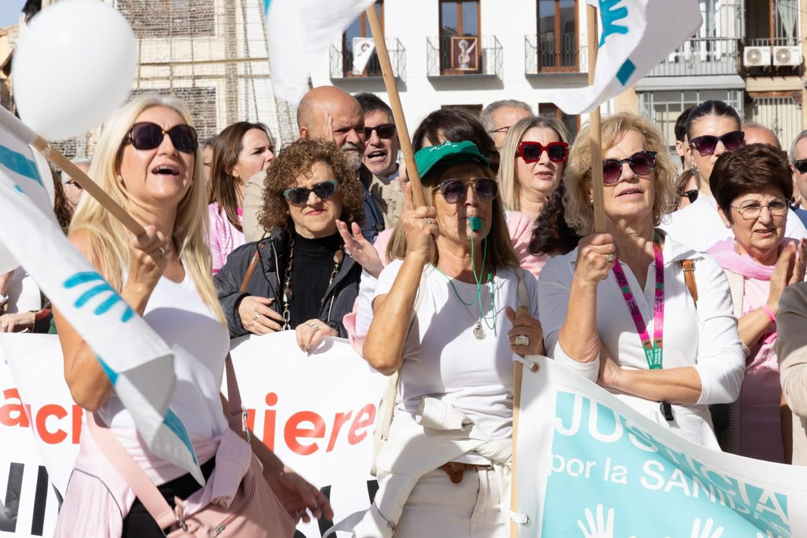 Manifestación "Sanidad cien por cien pública"