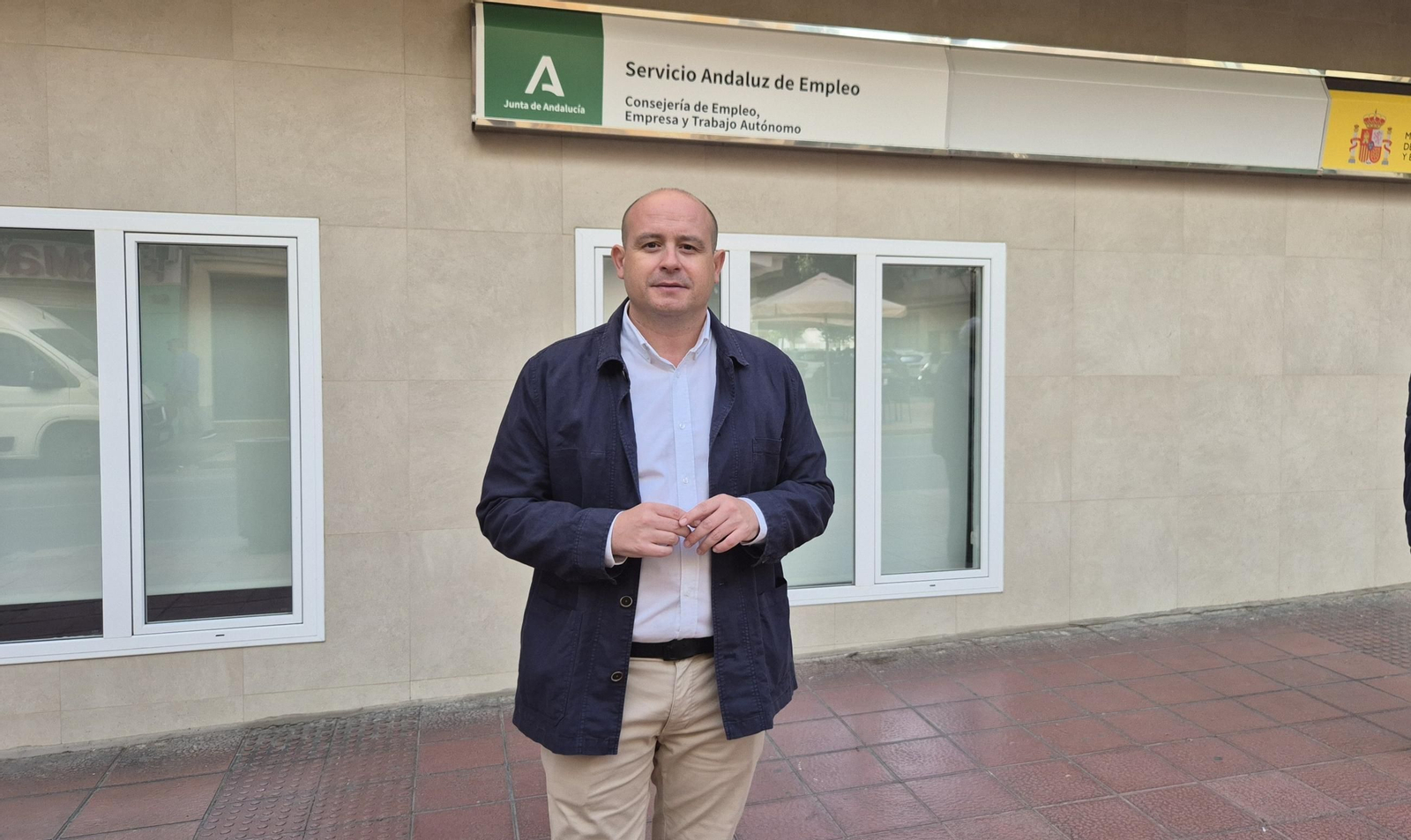 El senador del PSOE de Almería, Antonio Martínez.