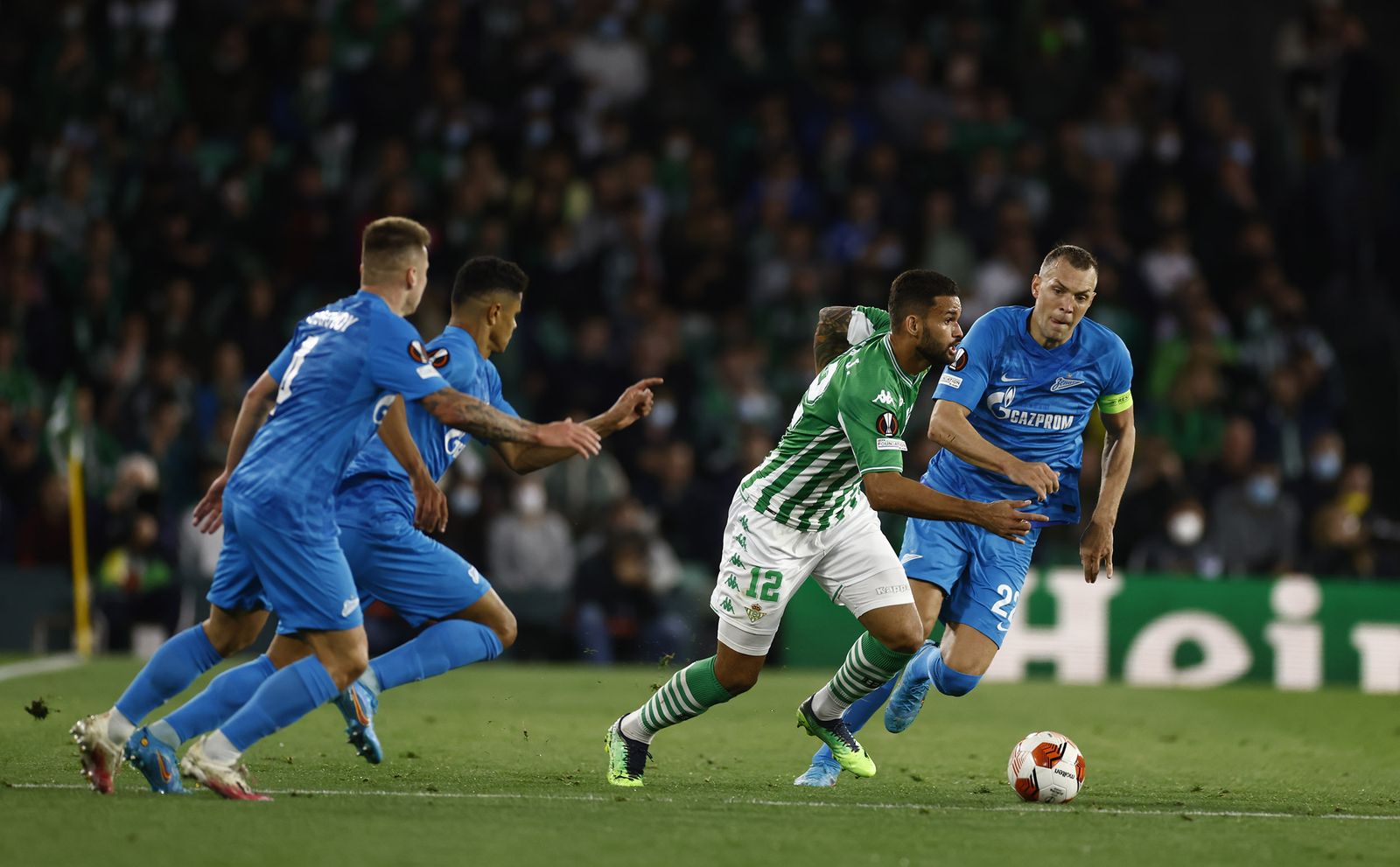 Las imágenes de Betis-Zenit