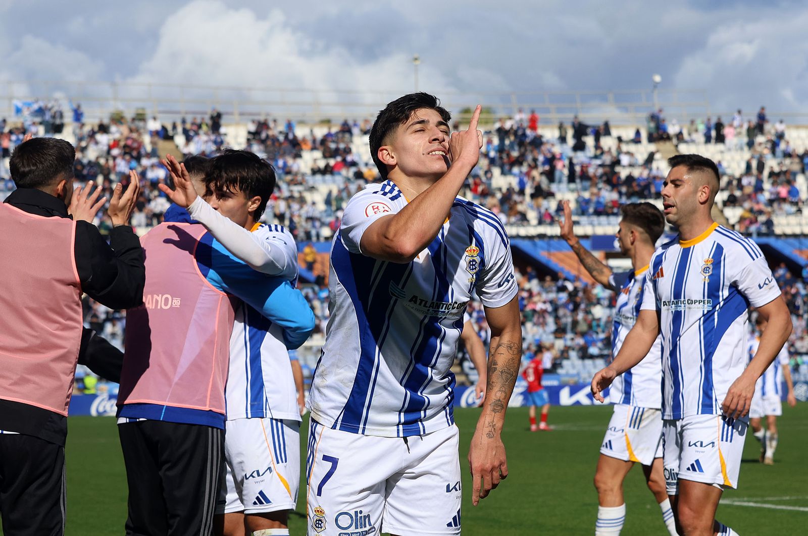 Las mejores fotografías del Recreativo de Huelva-Club Deportivo Estepona