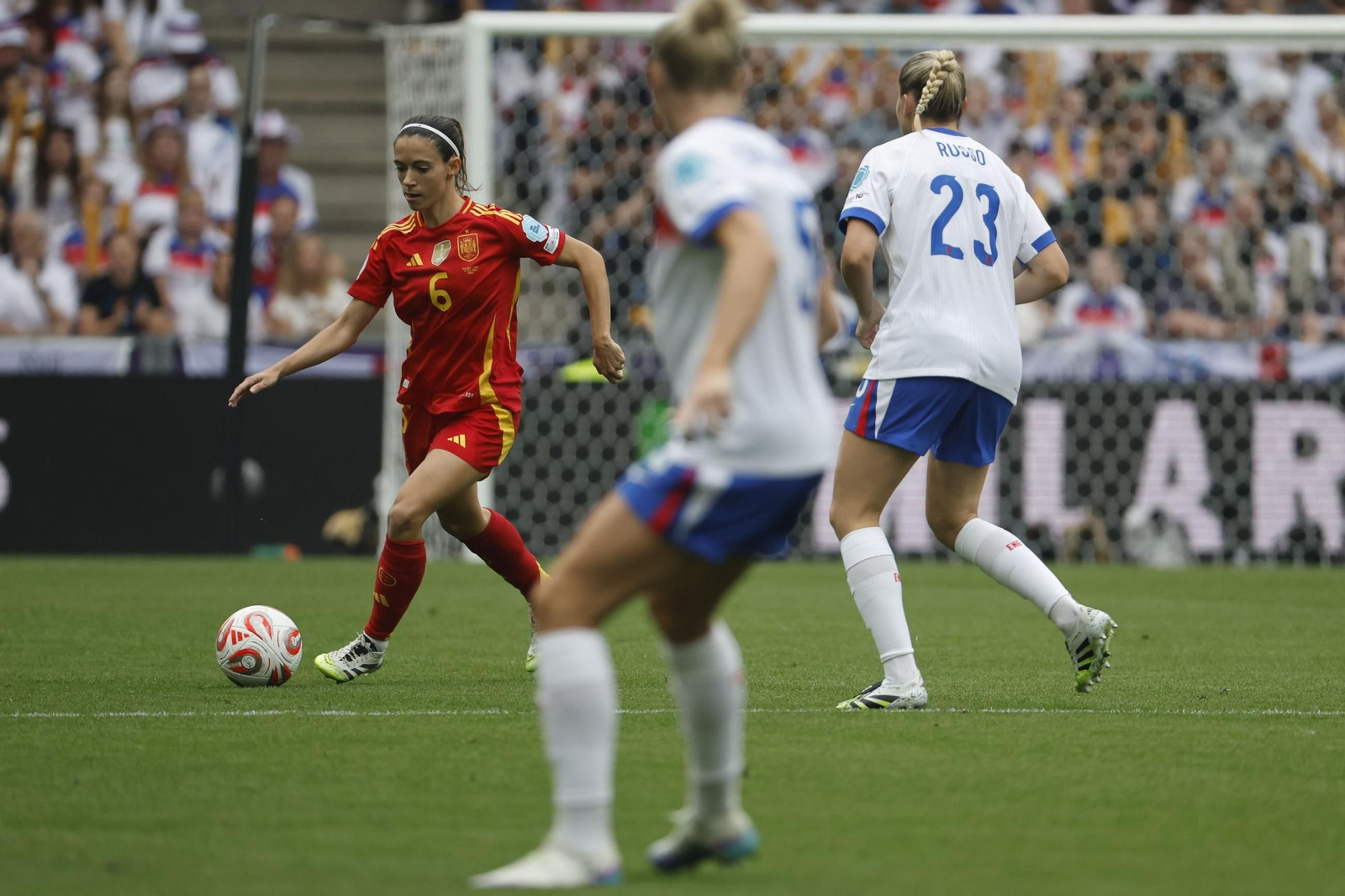 Las mejores imágenes de la final España - Inglaterra de la Eurocopa femenina