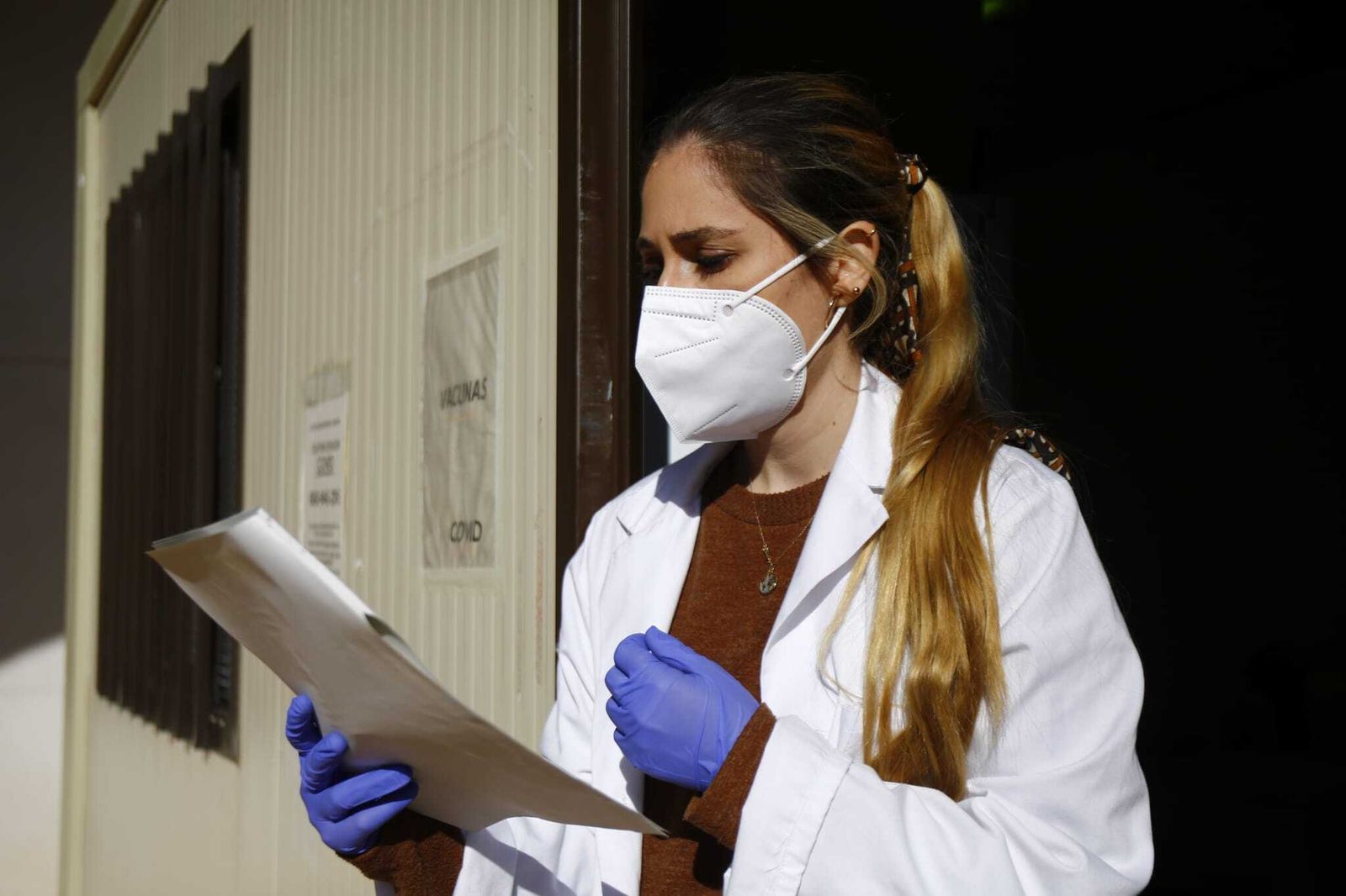 Las fotos de la vacunación con Astrazeneca en Málaga