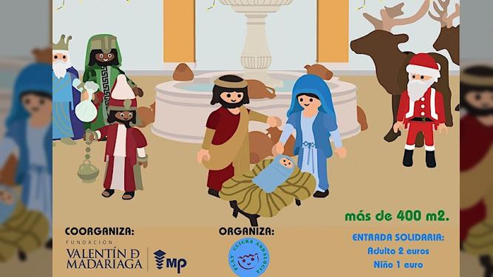 Detalle del cartel de Playmonavidad 2.0