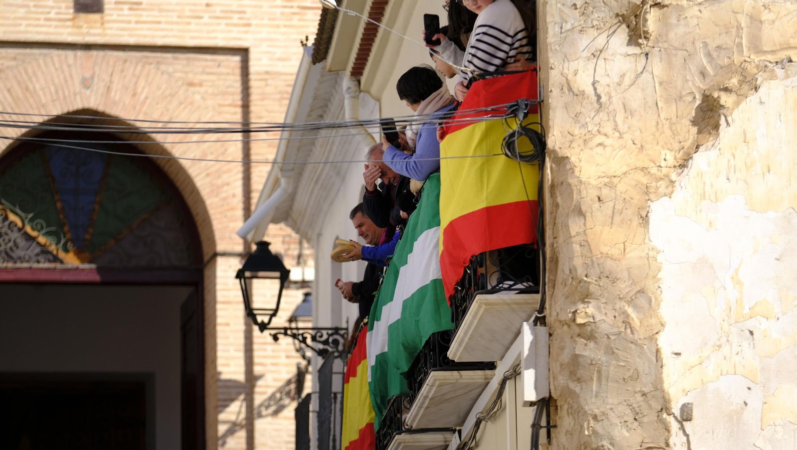 Procesión de San Sebastián y tirada de roscos en Lubrín, en imágenes