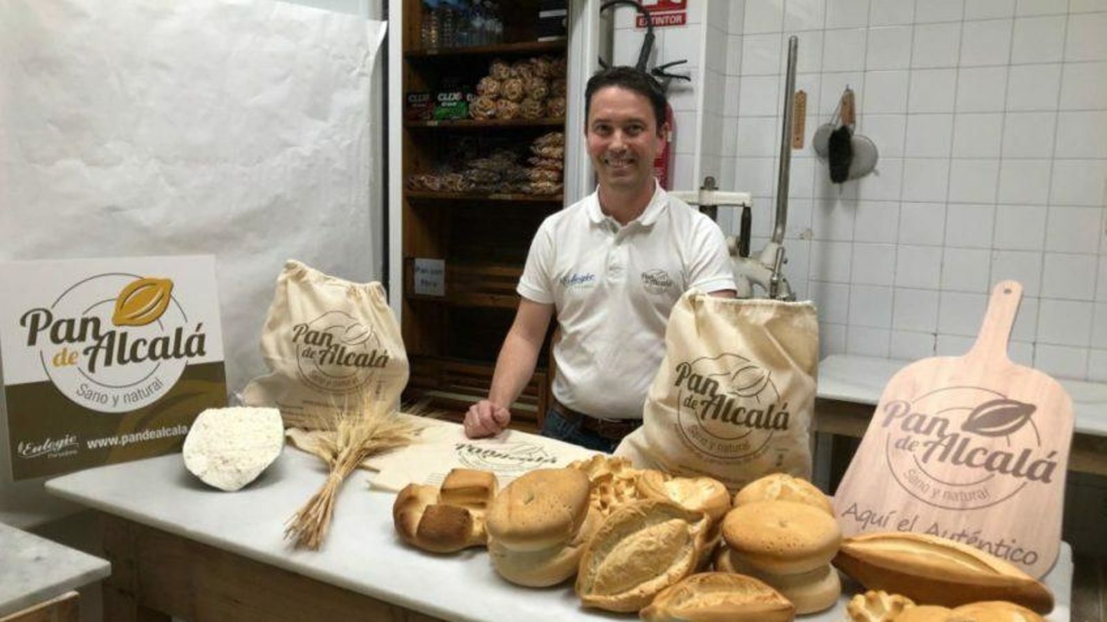 Eulogio González, el representante de las panaderías de Alcalá
