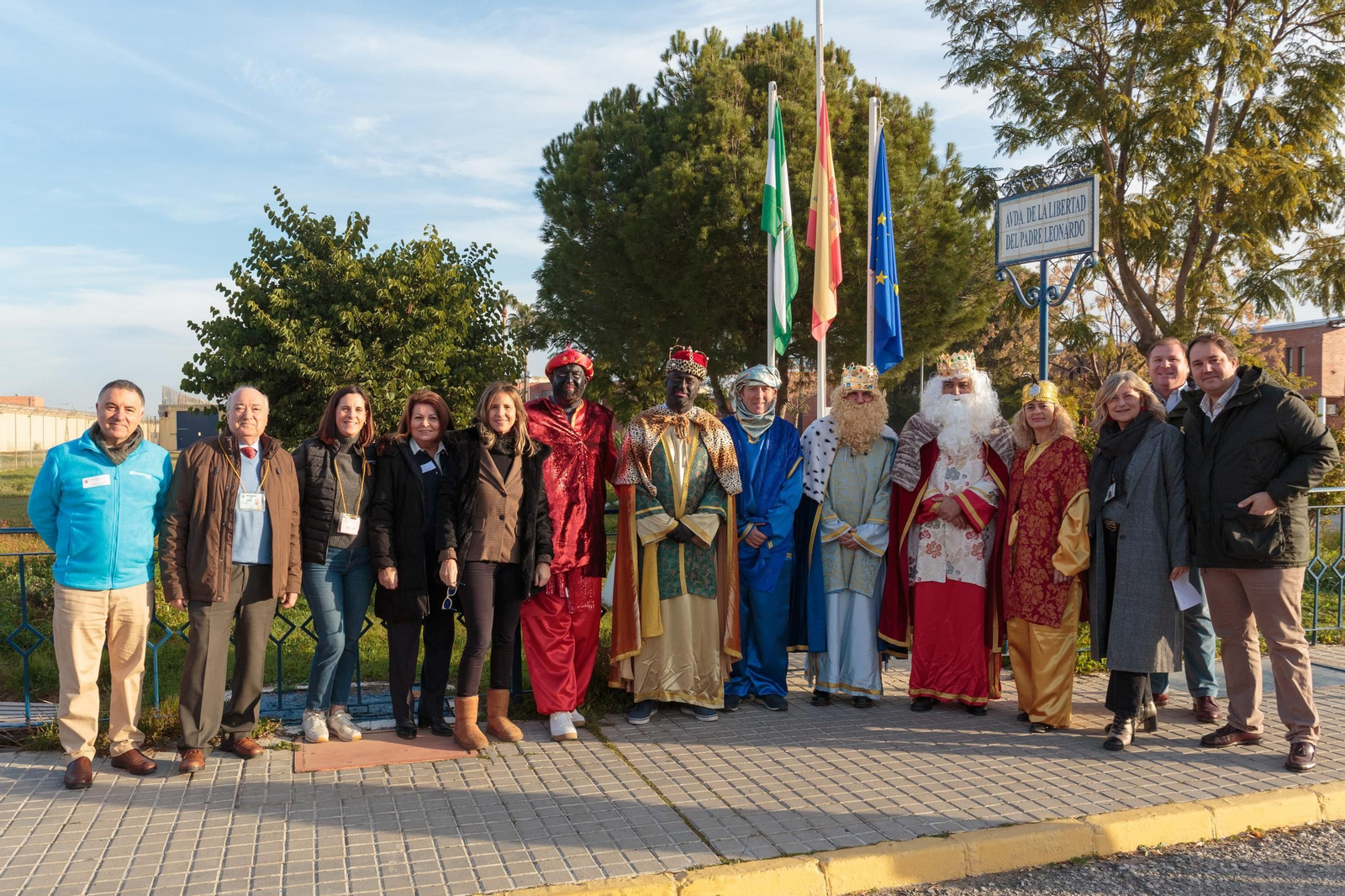 Las fotos de la visita de los Reyes Magos en la cárcel de Sevilla-I