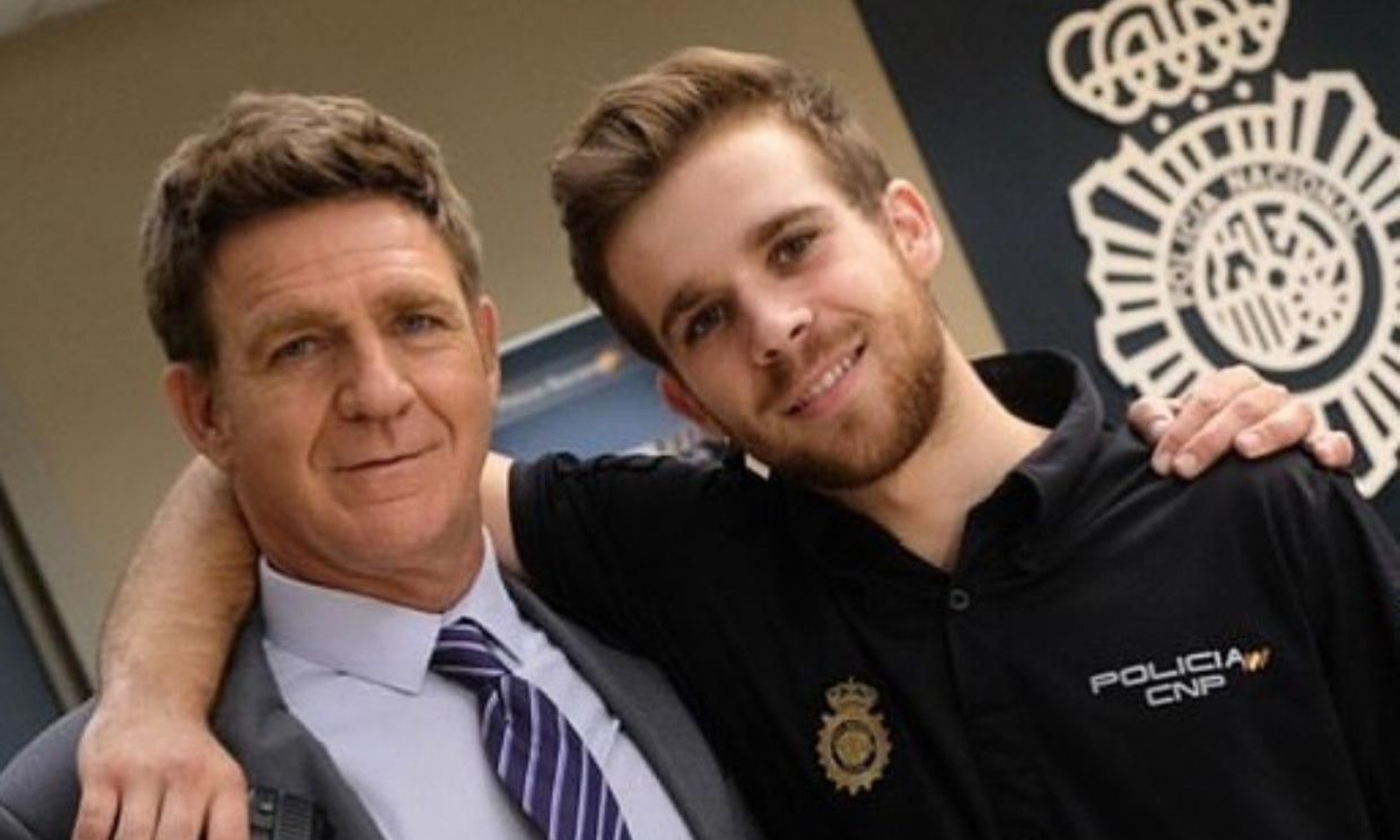 Juanjo Artero y su hijo Miguel Artero