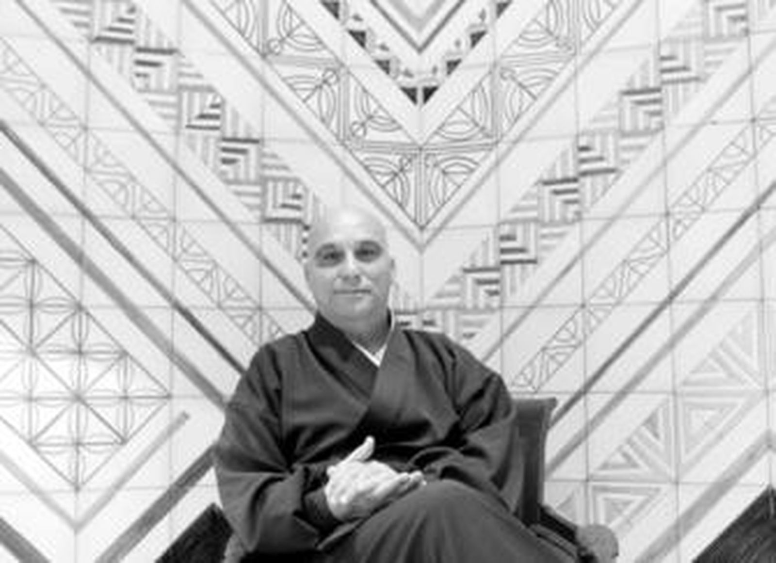 El monje budista sevillano Dokushô Villalba en su visita a Granada en el I Congreso Internacional Ecología y Religiones.