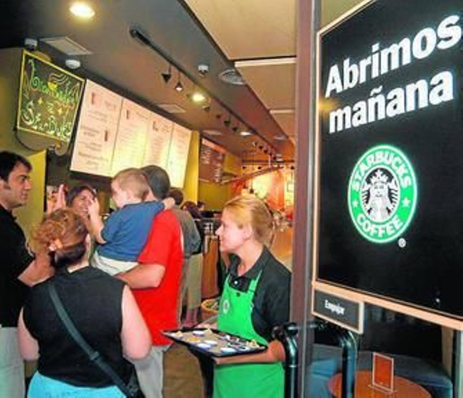 Una de las cafeterías de Starbuncks.