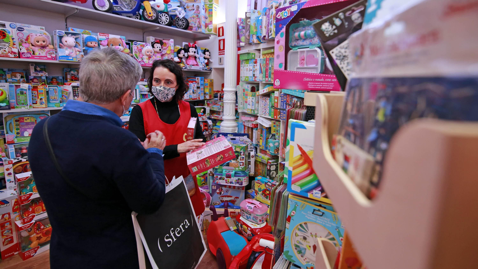 Una de las tiendas adheridas a la campaña