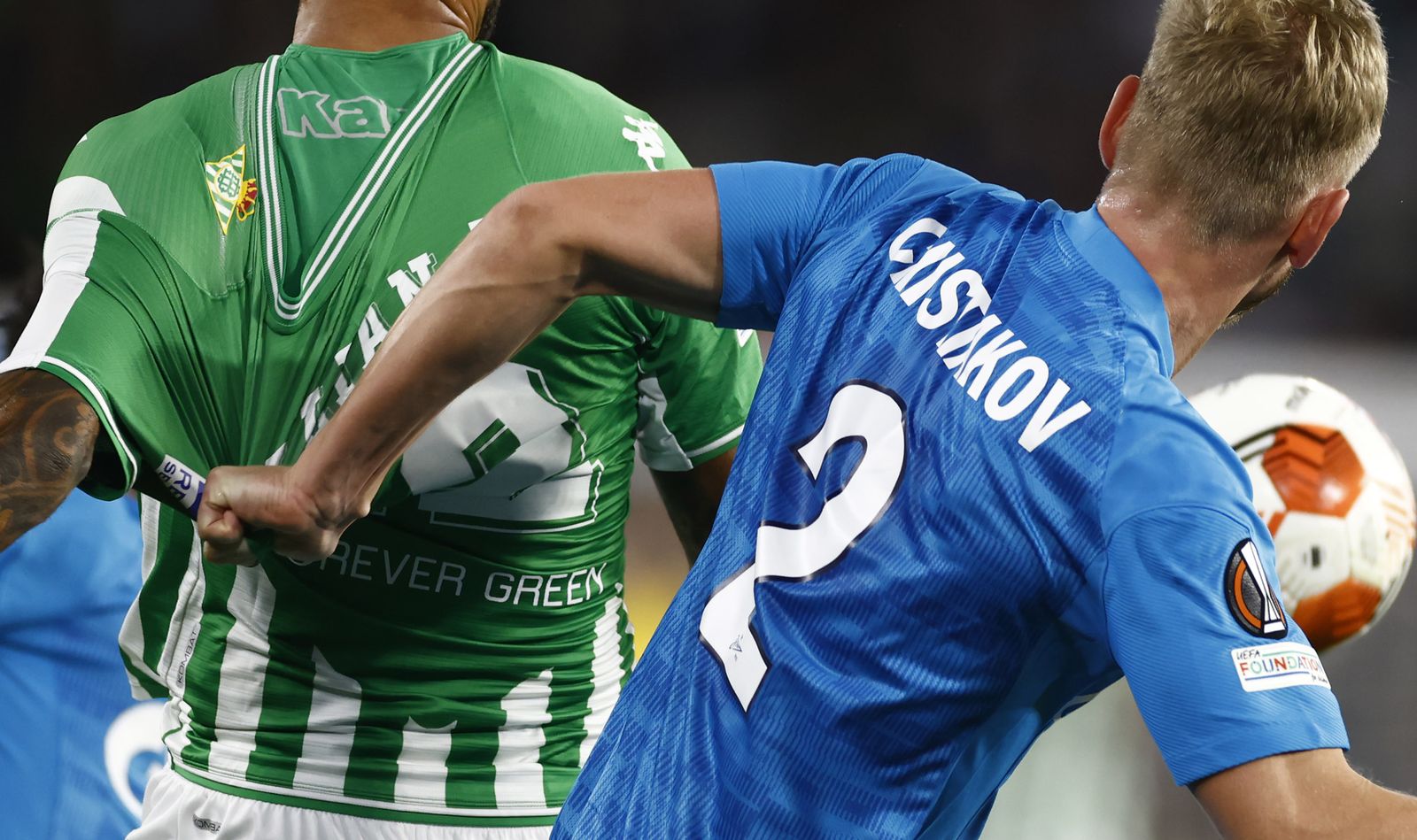 Las imágenes de Betis-Zenit