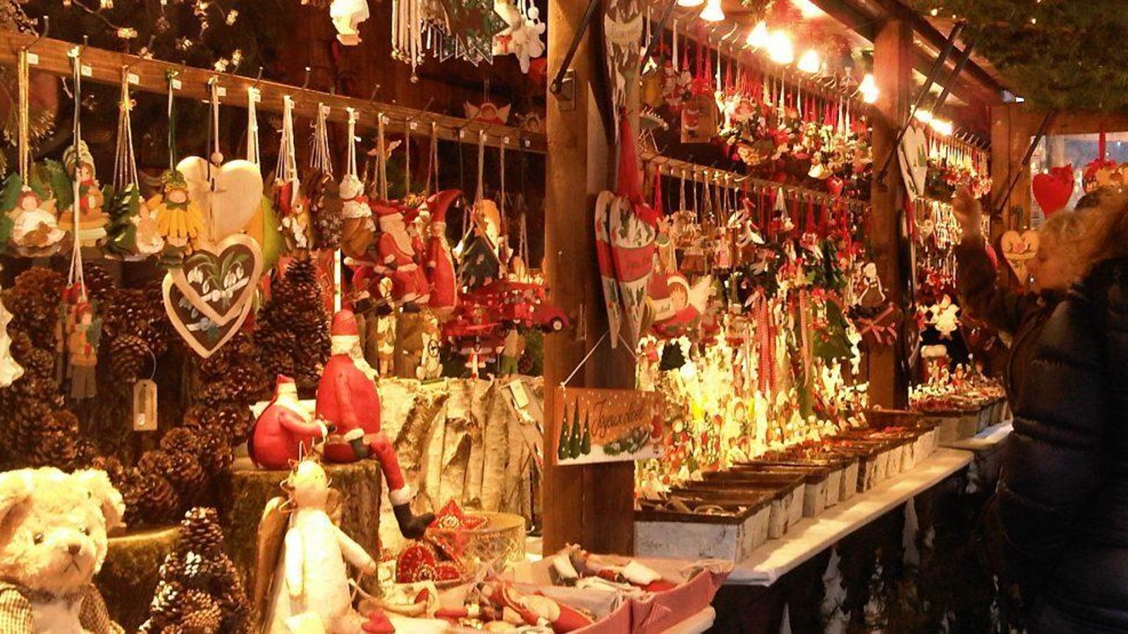 Mercado navideño de Roma