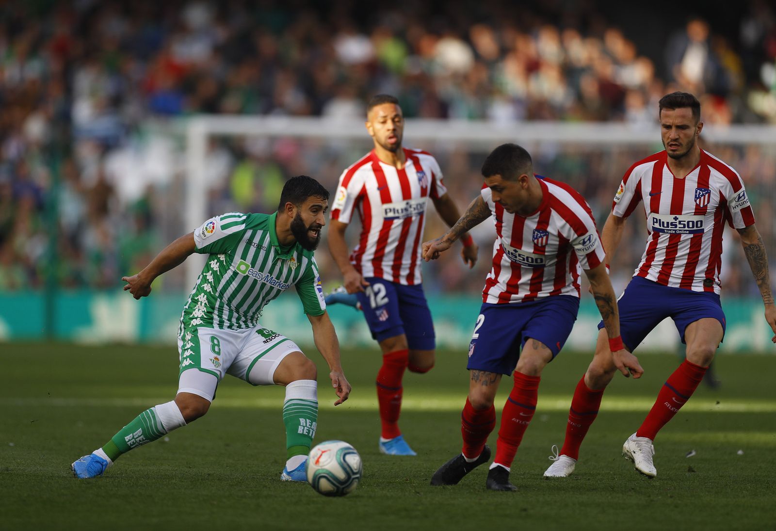 Las imágenes del Betis-atlético de Madrid