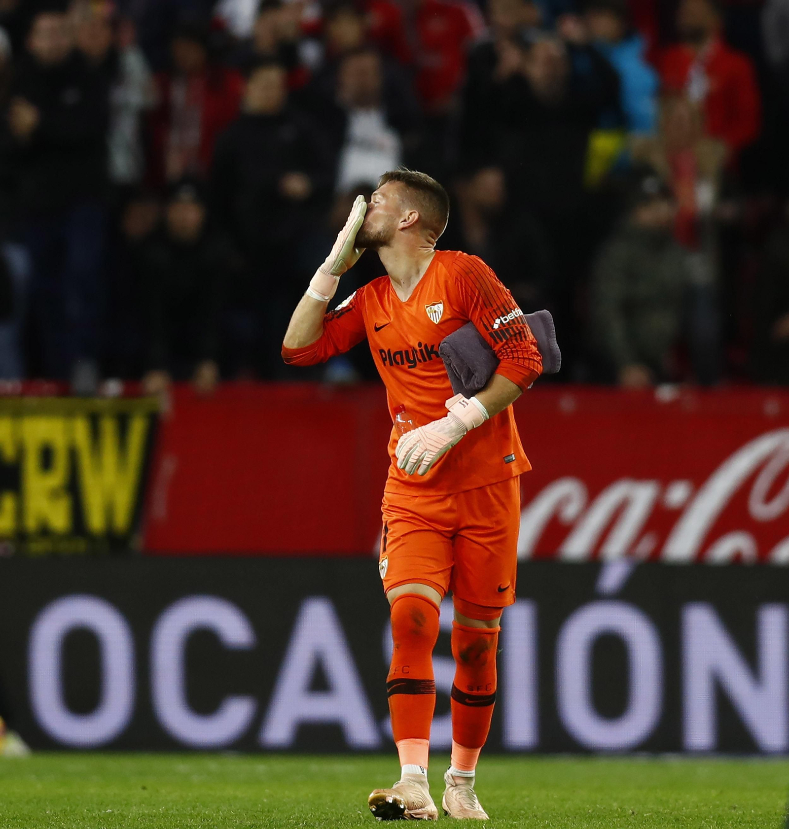 El Sevilla-Valladolid, en imágenes