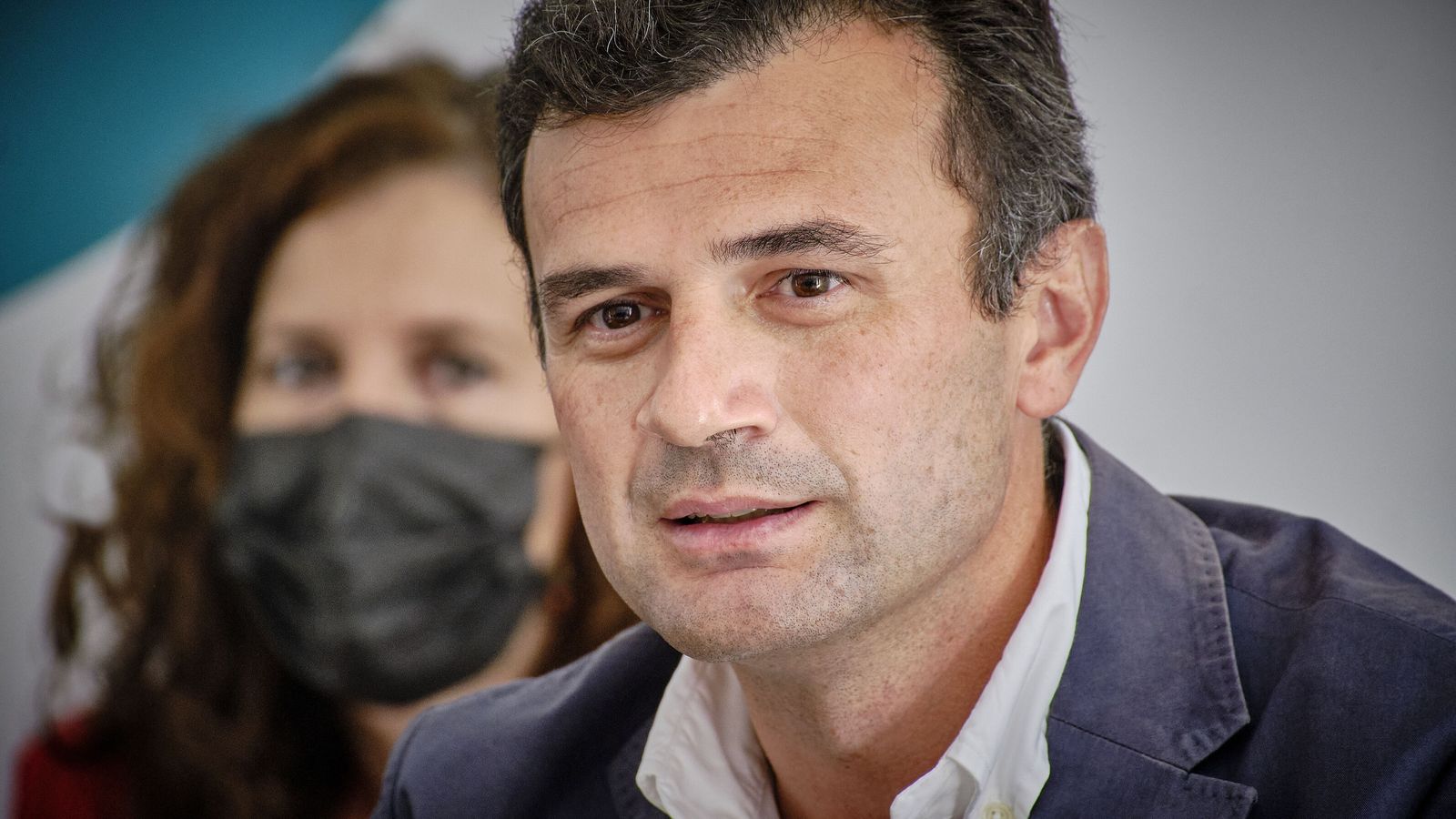 Bruno García durante una rueda de prensa.