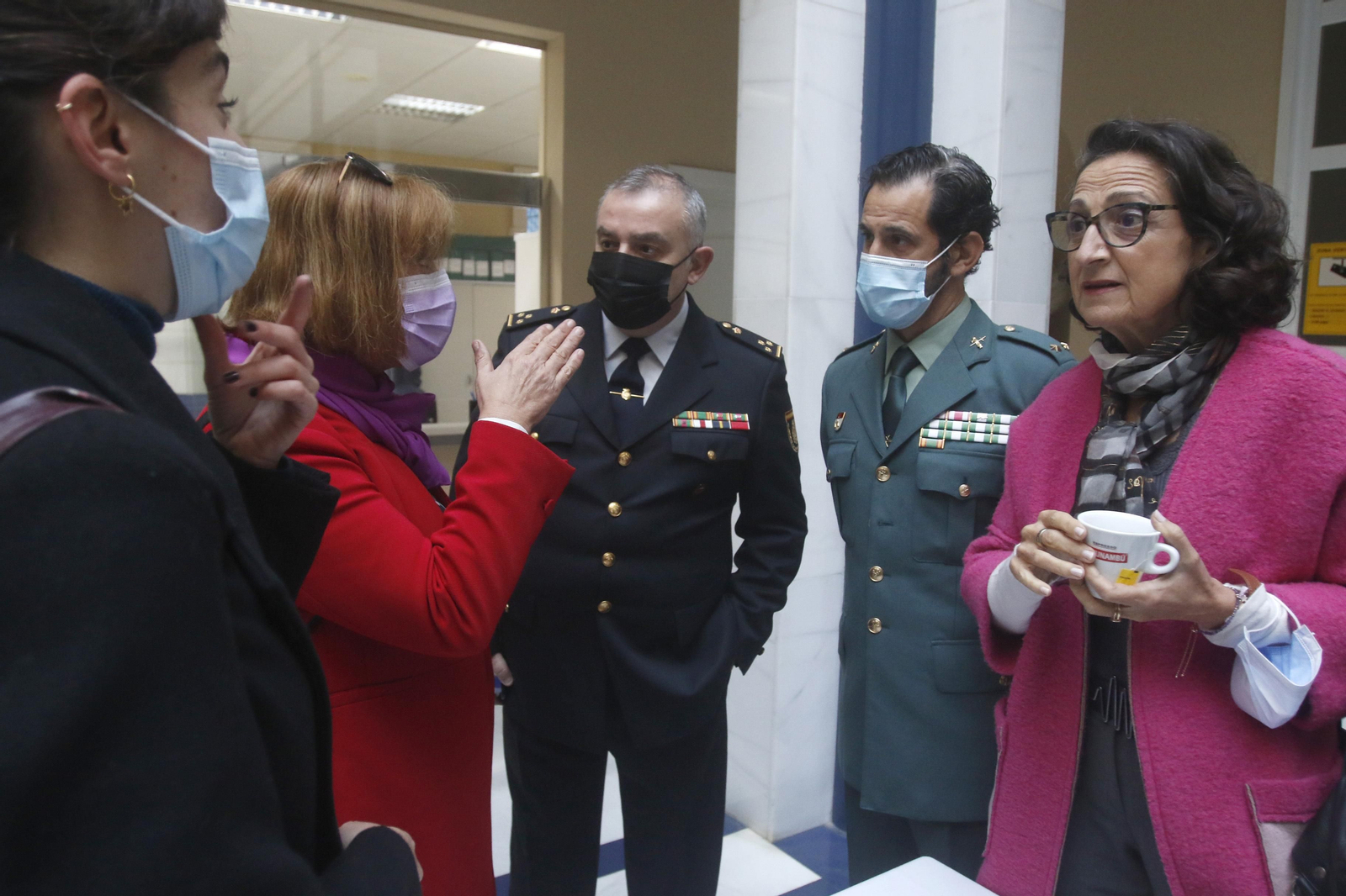 Mesa de redacción de el Día por el 25N, Día Internacional contra la Violencia de Género