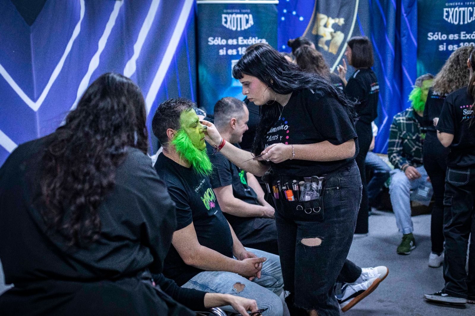 La transformación de la chirigota del Sheriff en el Grinch