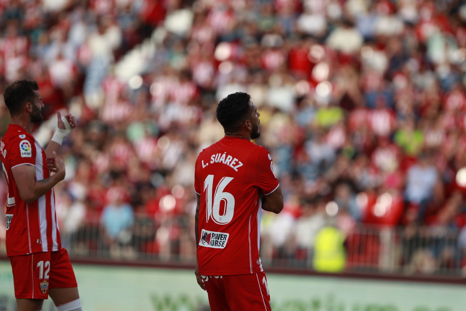 Imágenes del partido U.D. Almería-Elche C.F.