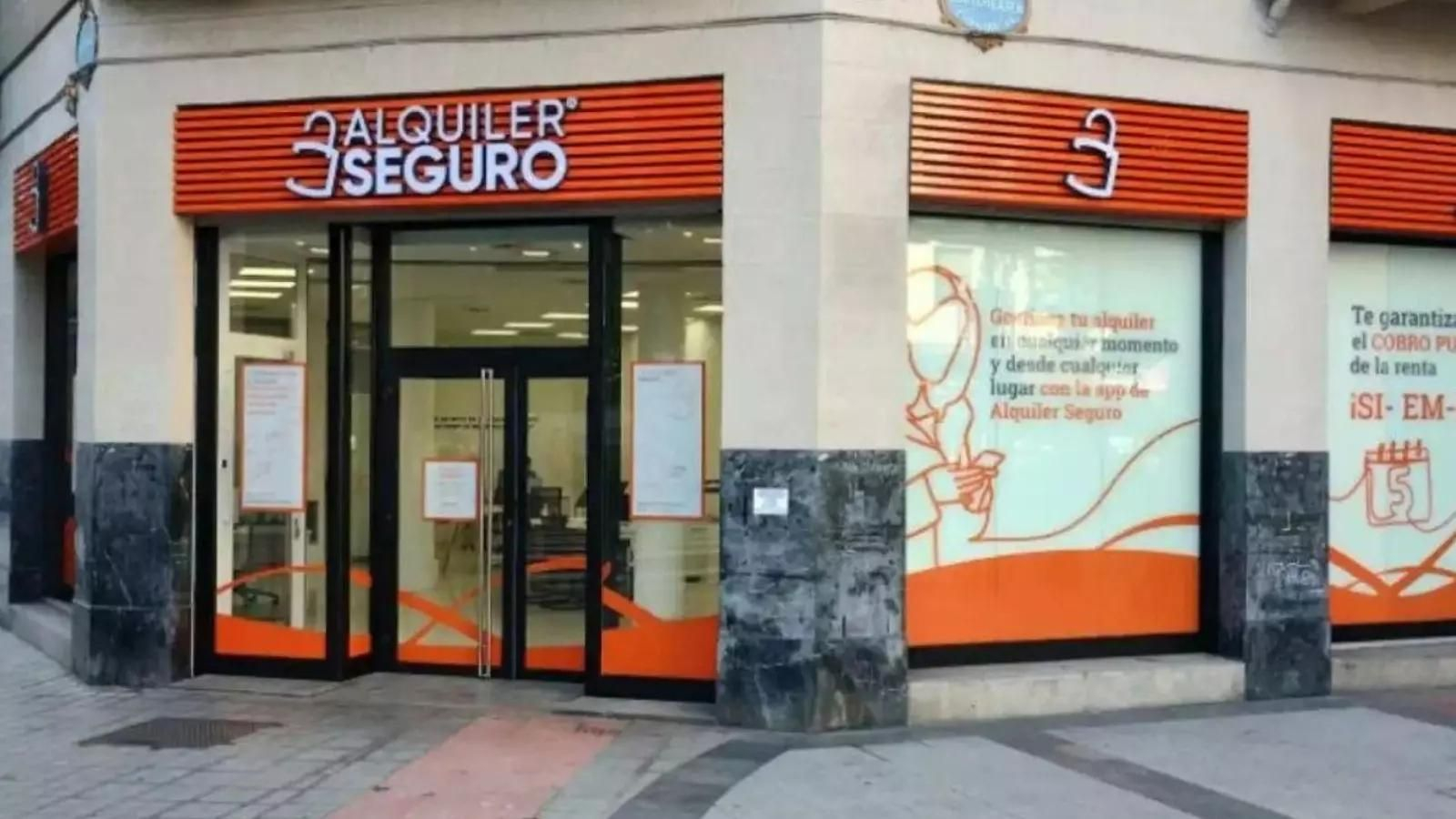 Una oficina de Alquiler Seguro.