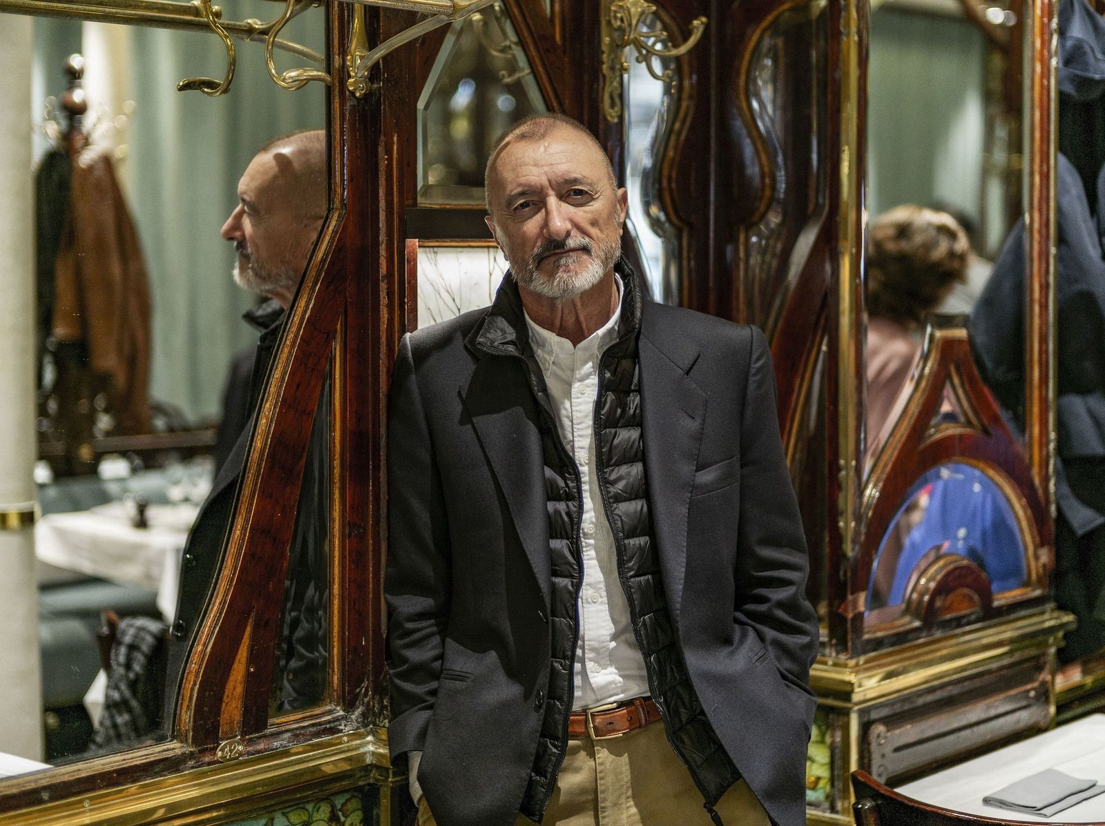 Arturo Pérez-Reverte.